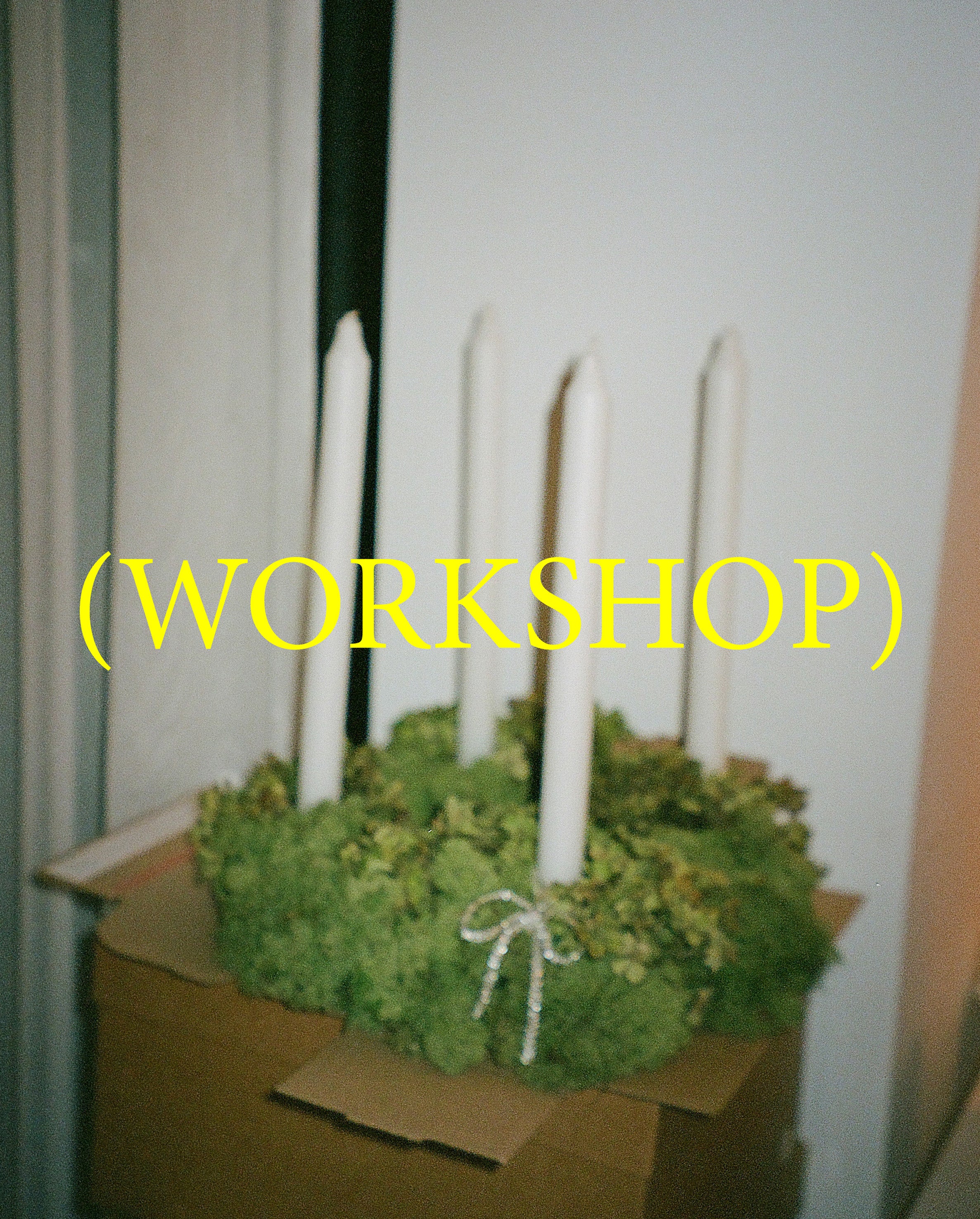 (WORKSHOP) CHRISTMAS WREATH