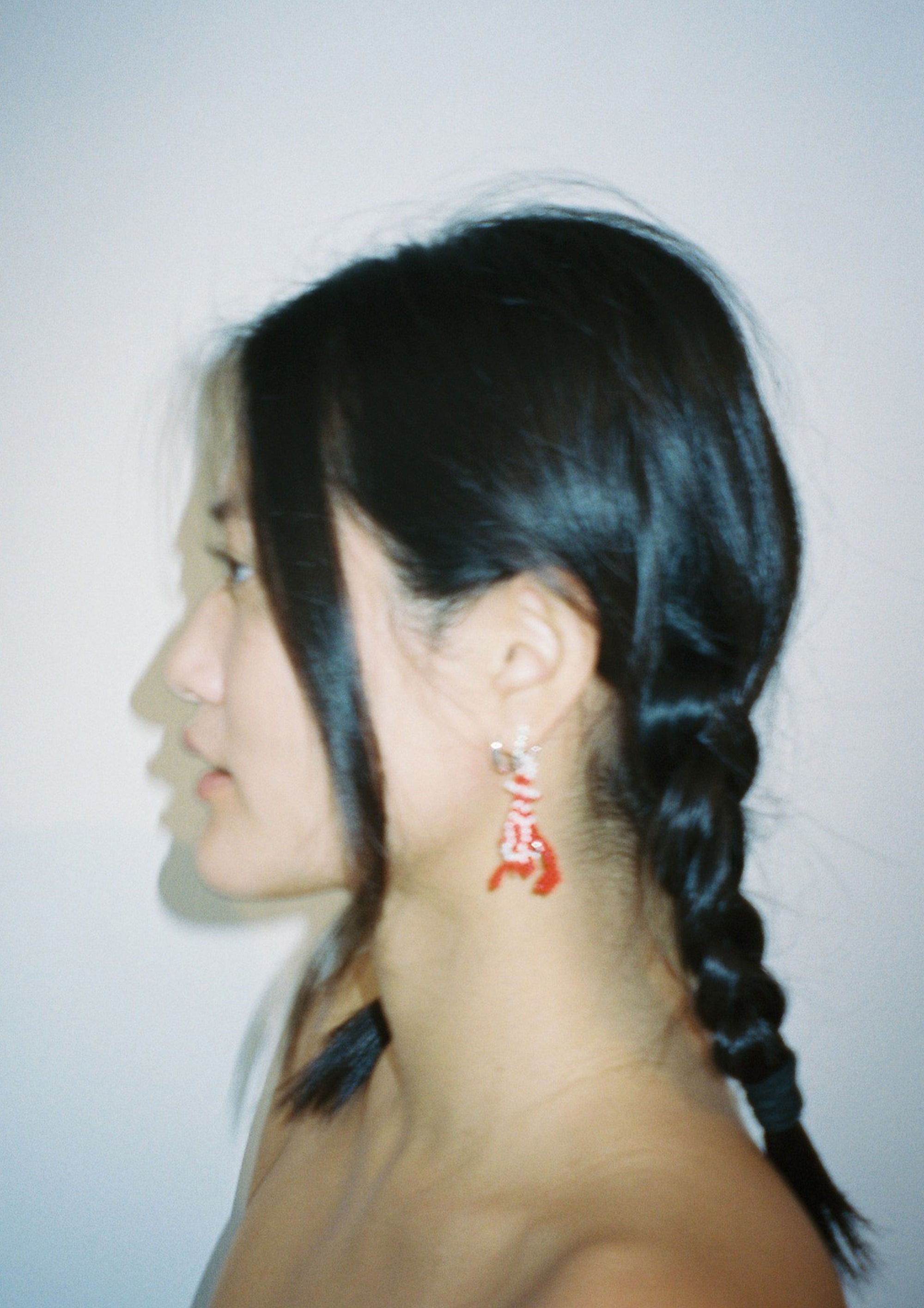Lobster Love Earring