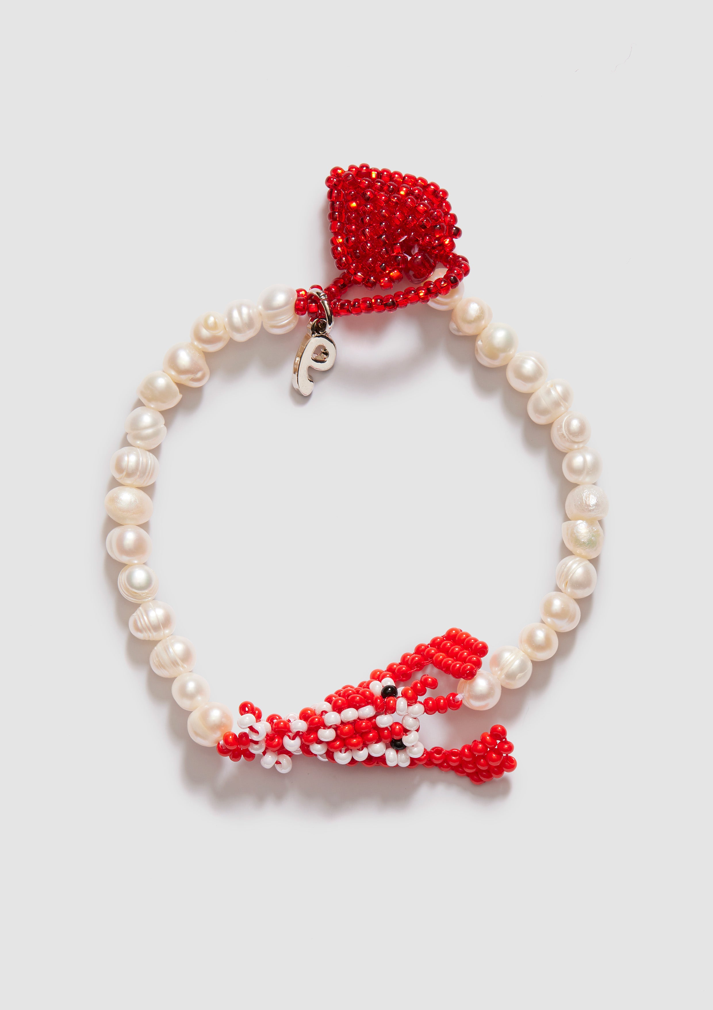 Pearl Lobster Love Bracelet