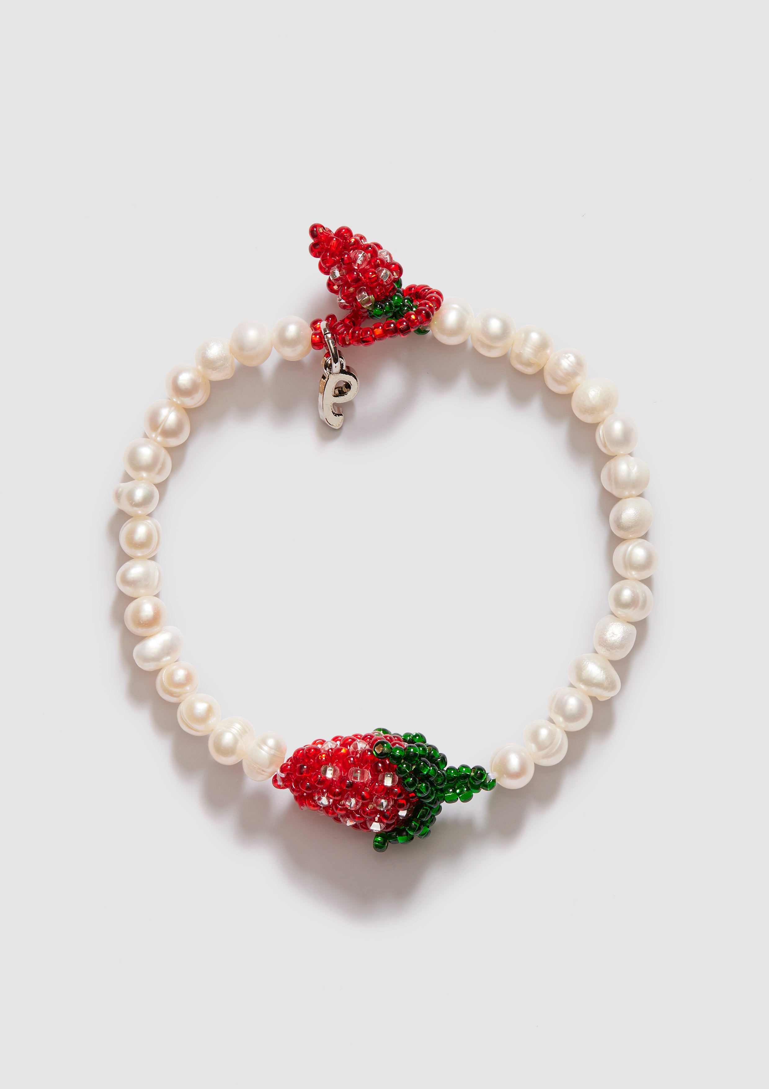 【関税込み】Pura Utz ホワイト Strawberry パール ブレスレット Pearl Strawberry Bracelet – Pura Utz
