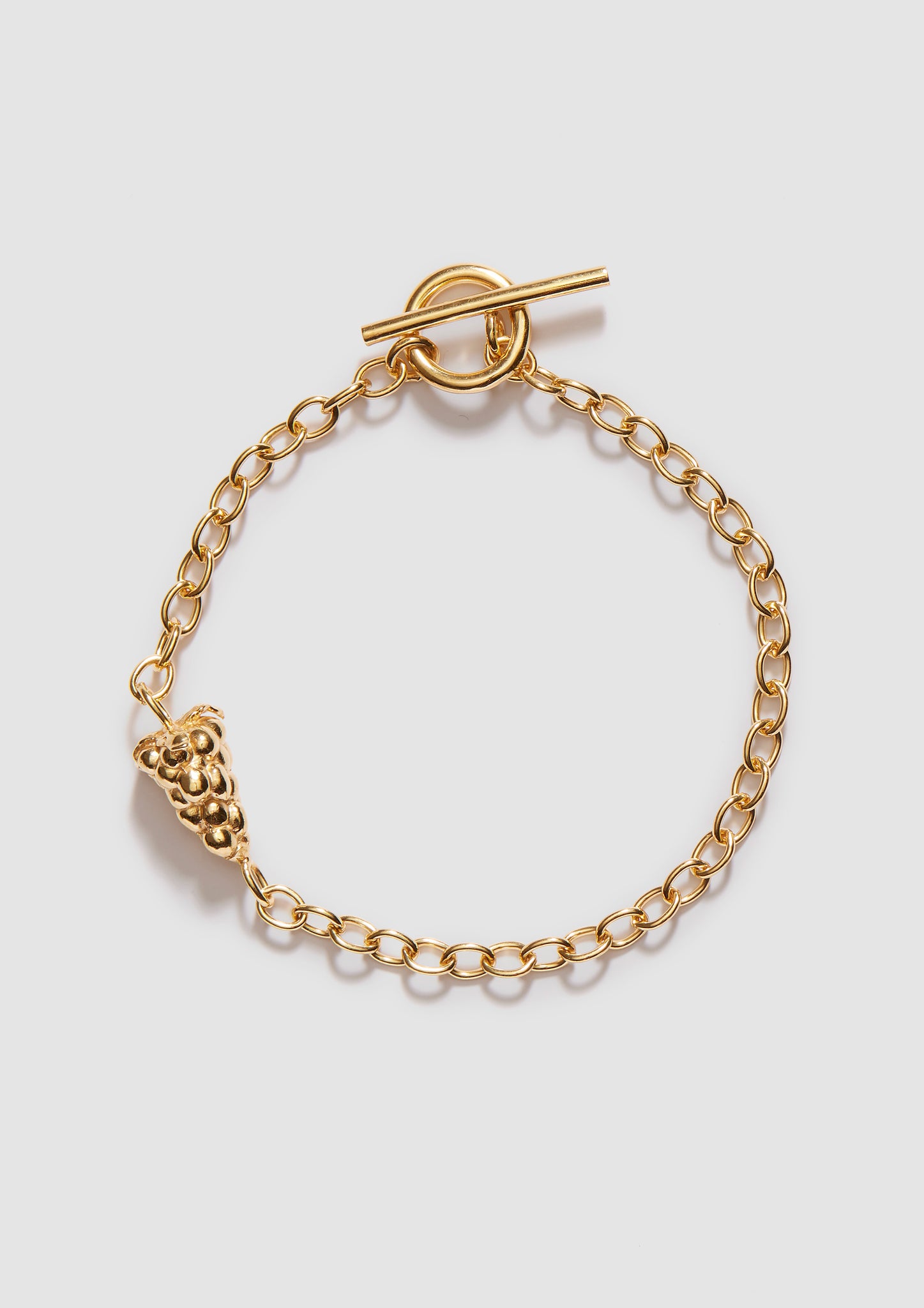 Solid Grape Chain Bracelet