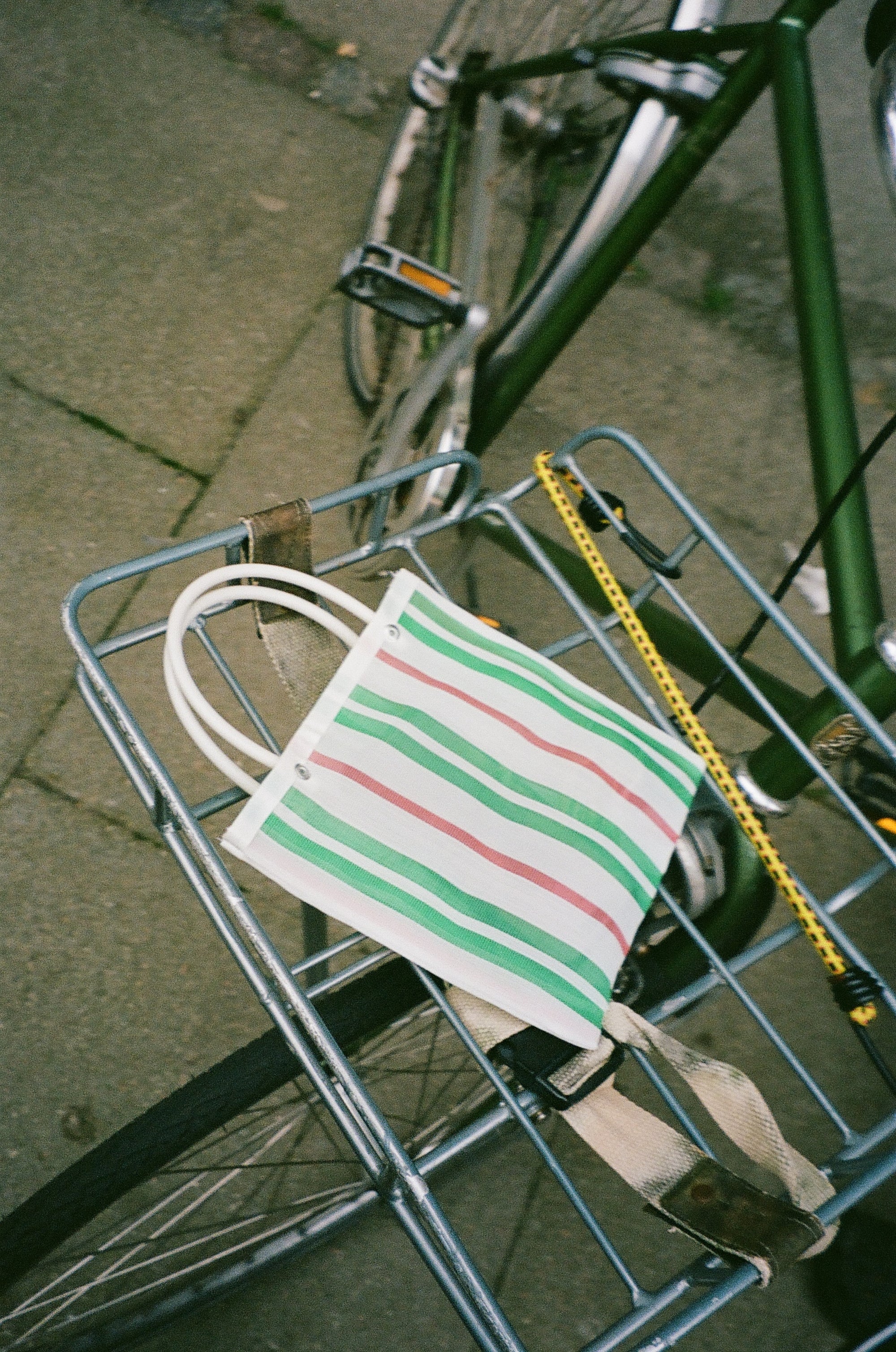 White Mini Market Tote