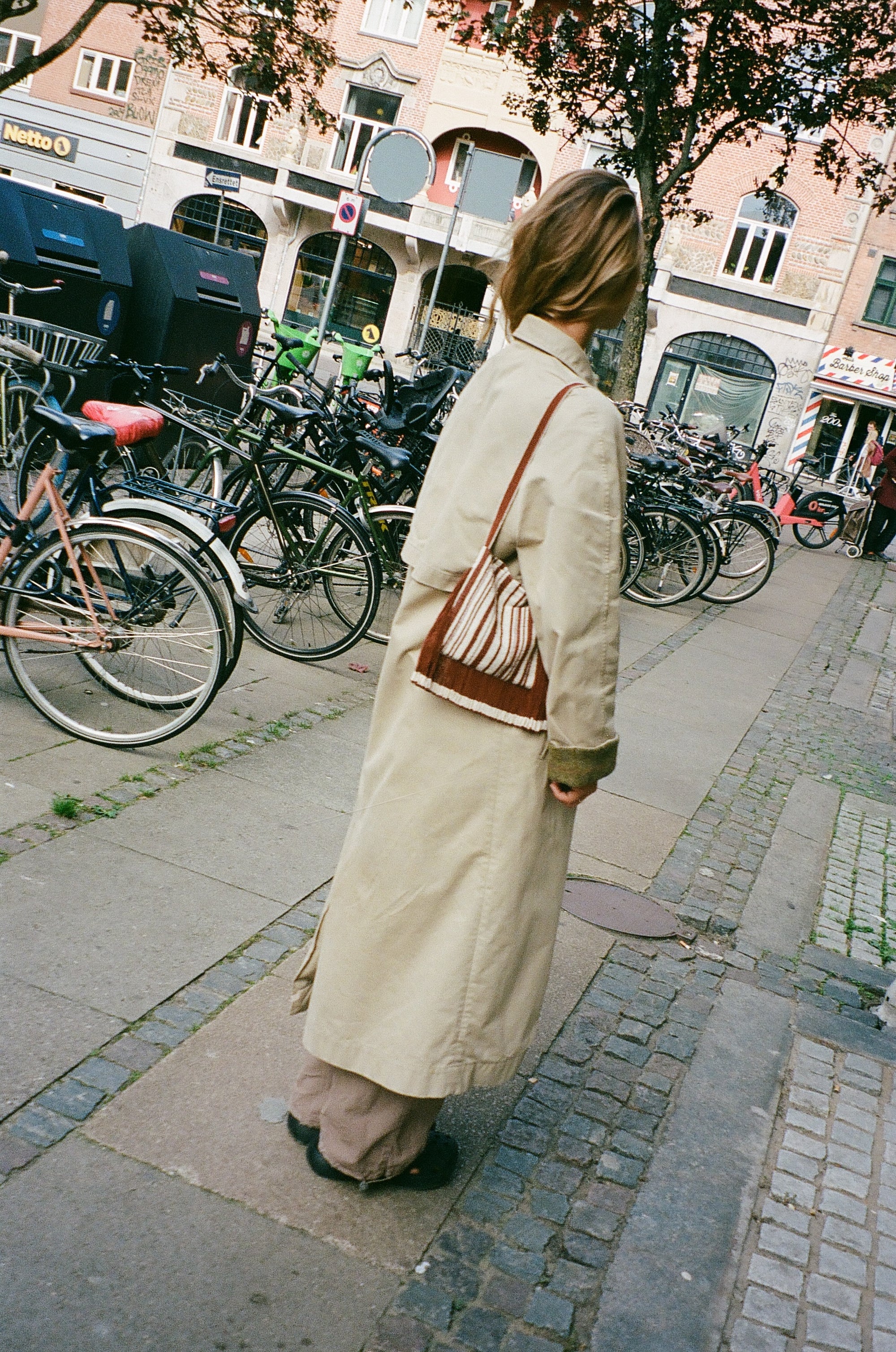 Brown Fringe Bag