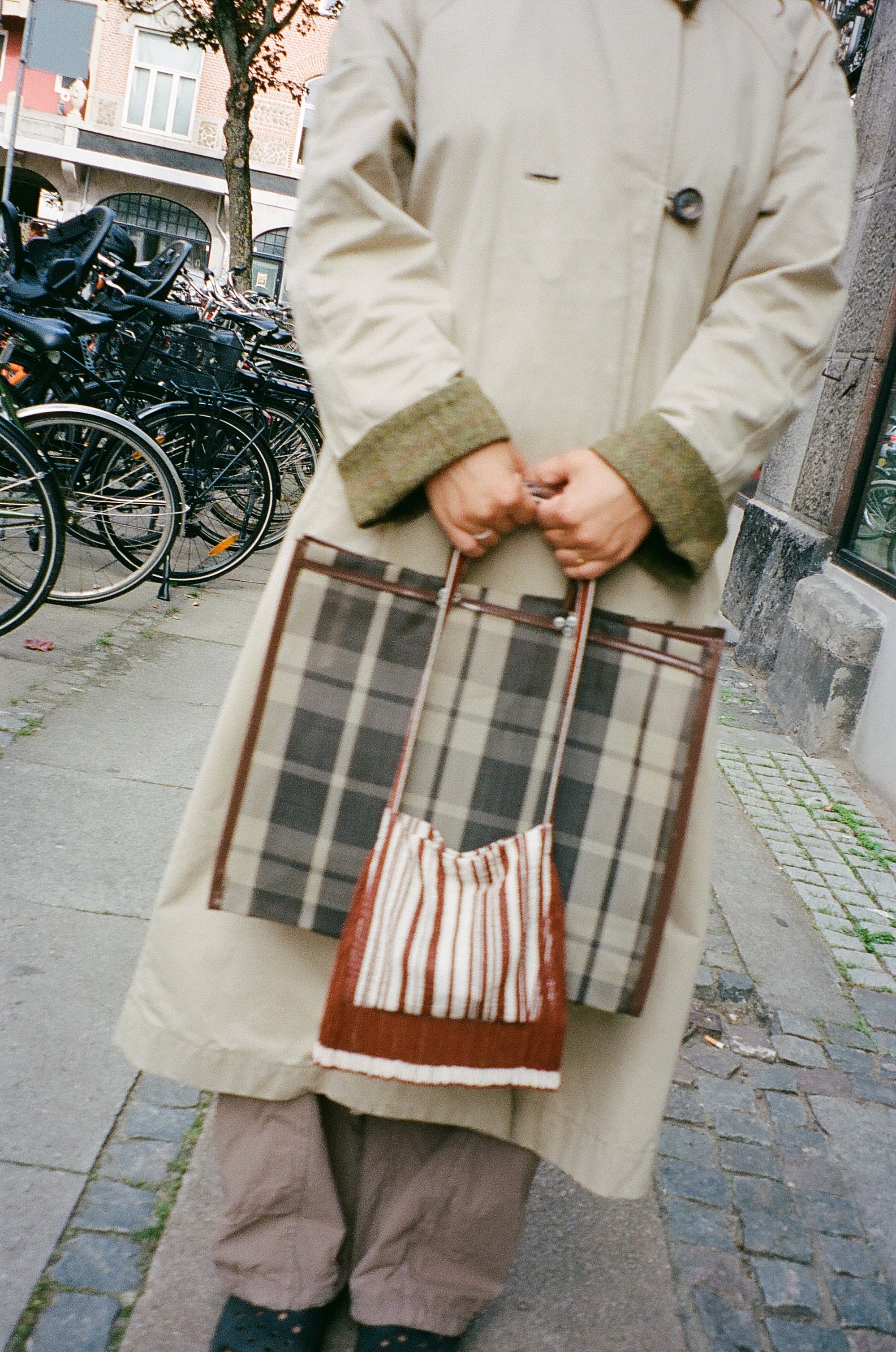Brown Market Tote
