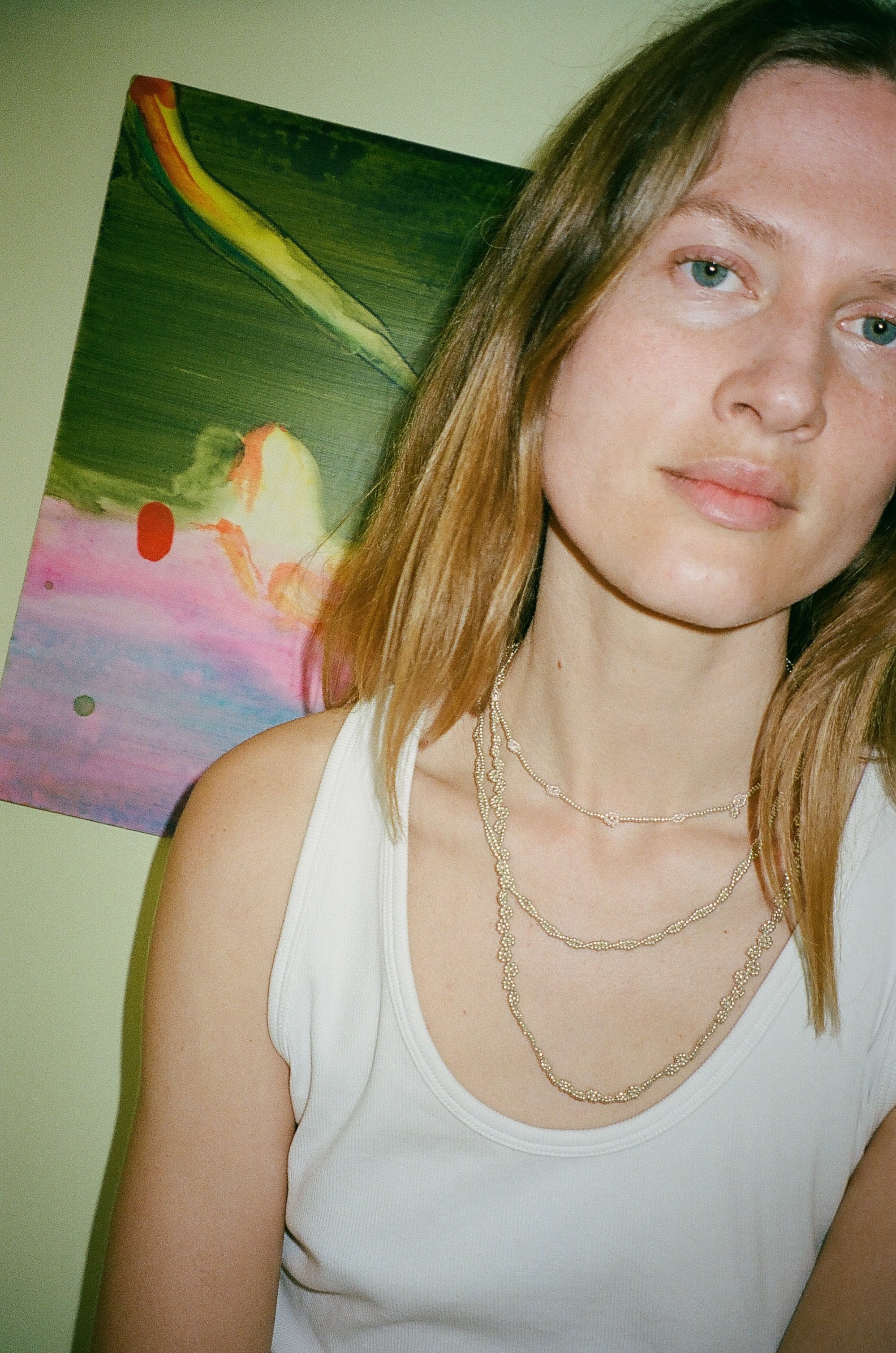 Silver Twisted Necklace