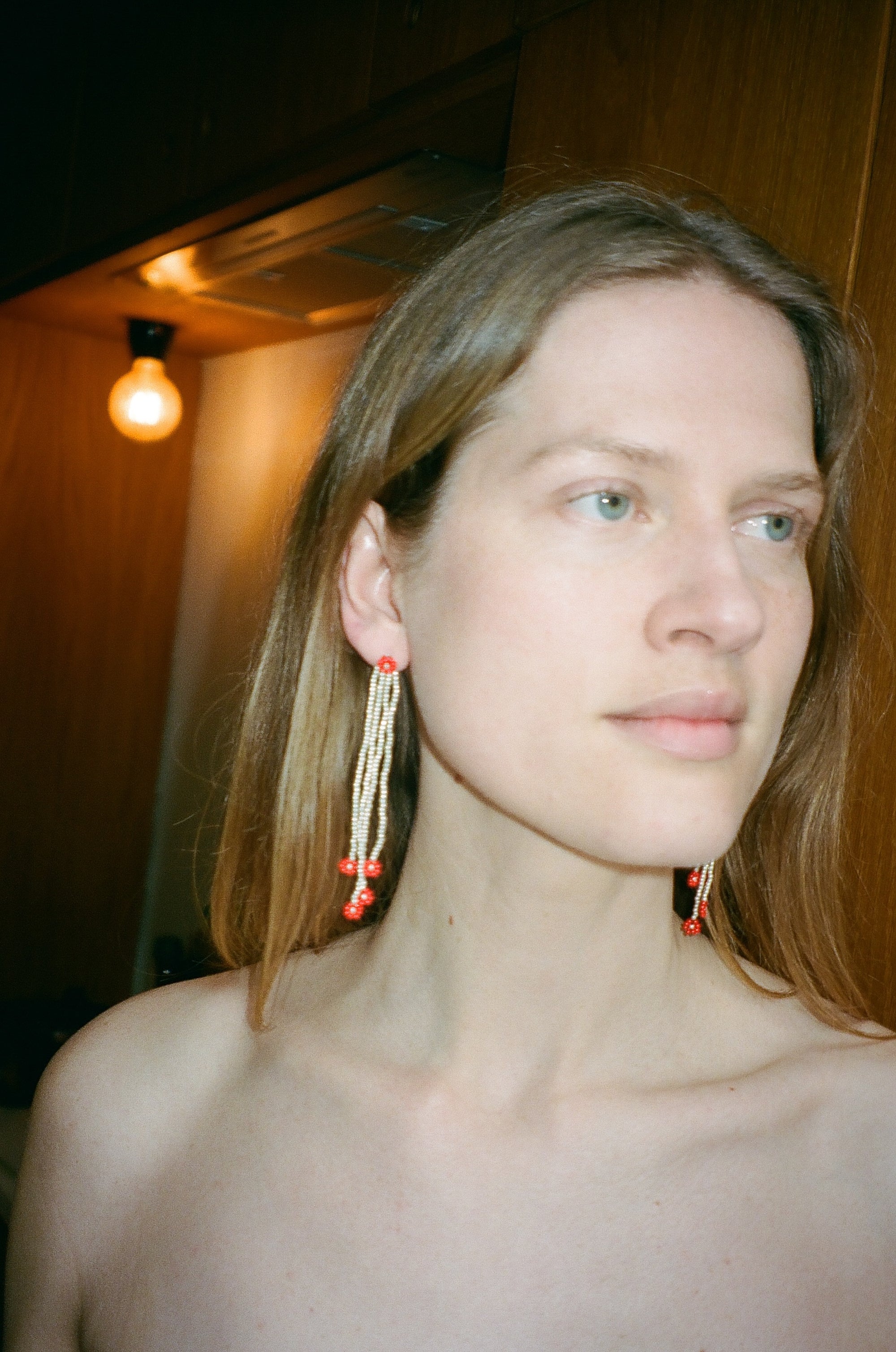 Red Tassel Ear Sticks