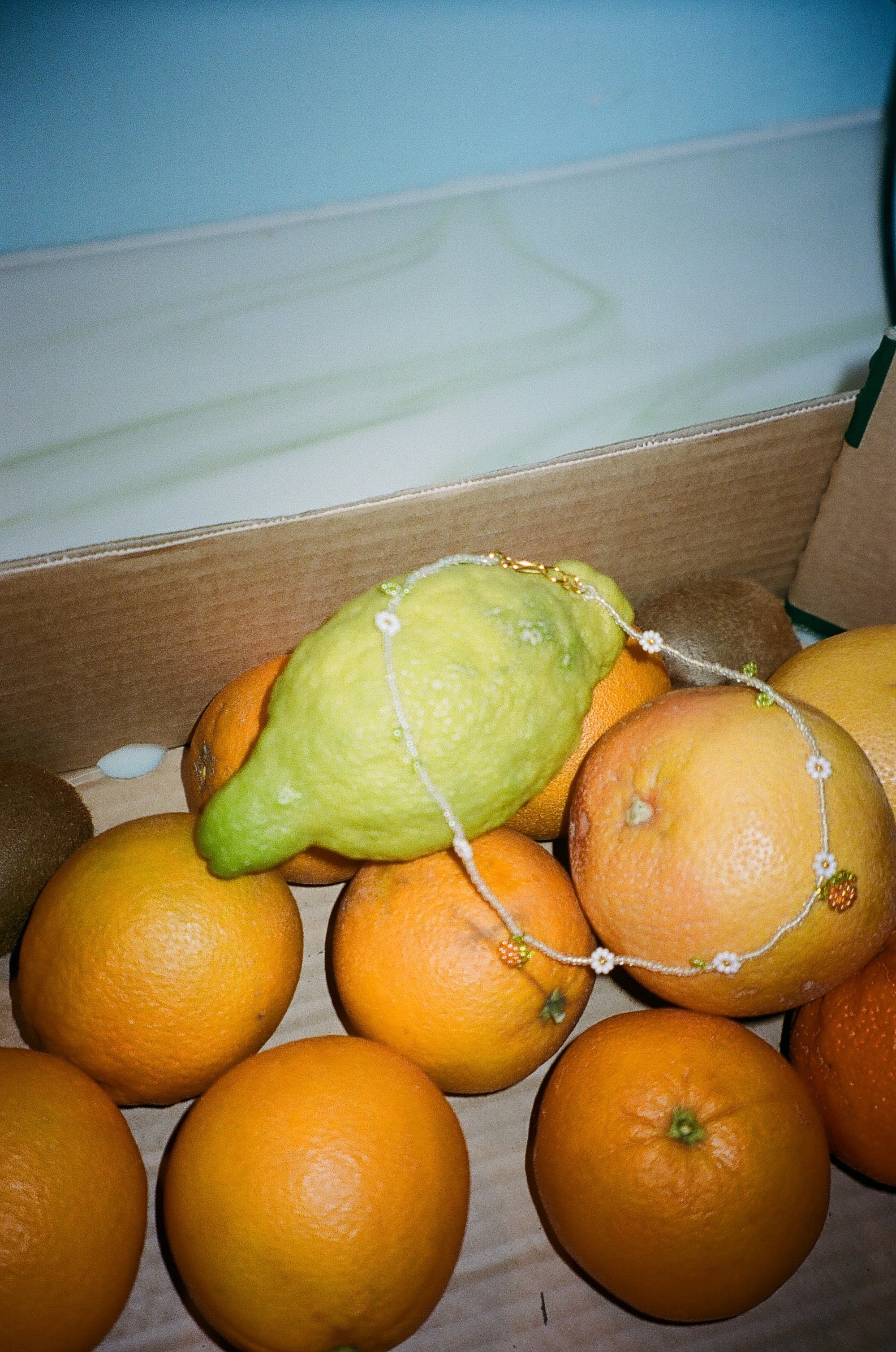 Orange Fruit Necklace