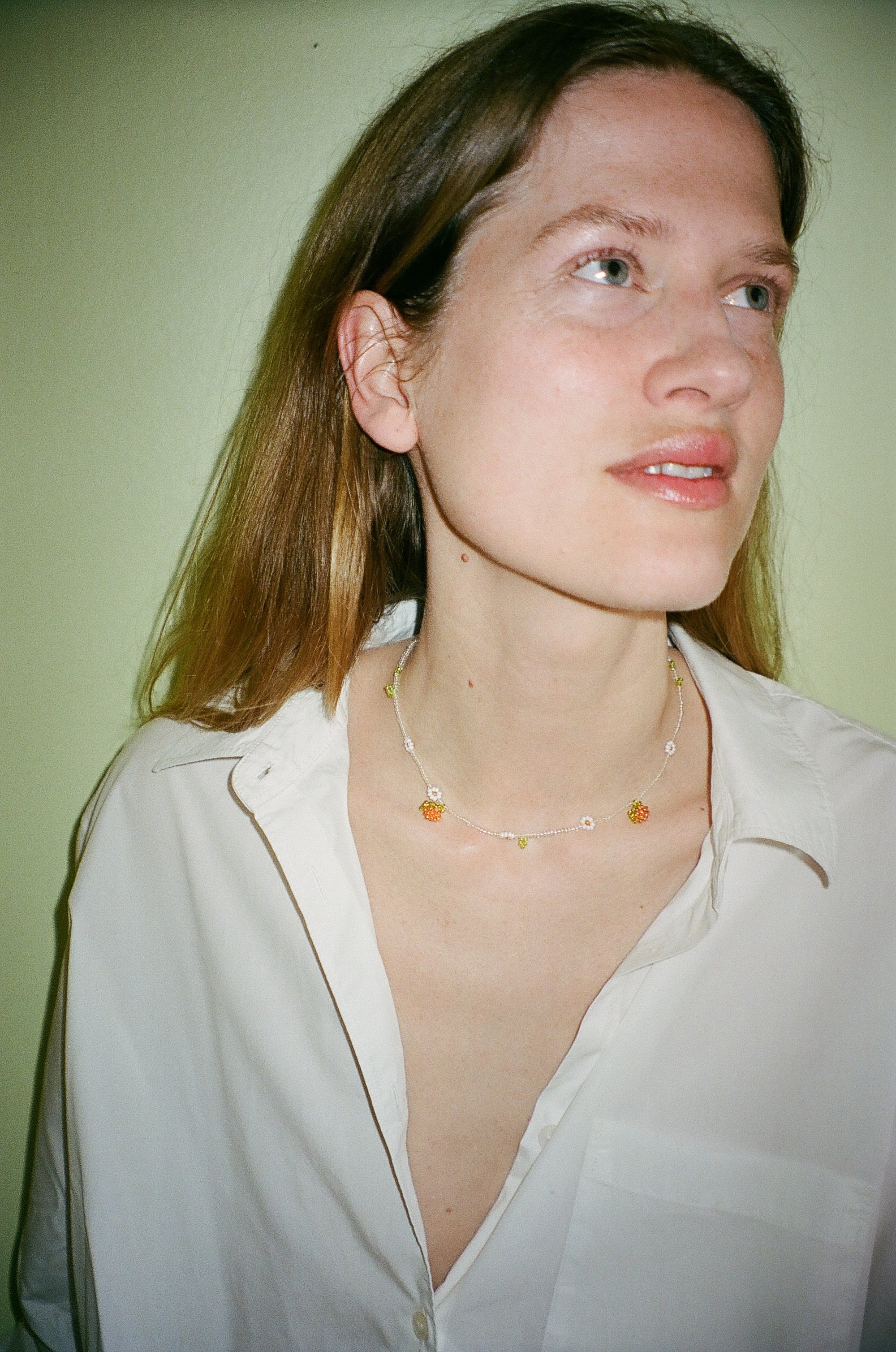 Orange Fruit Necklace