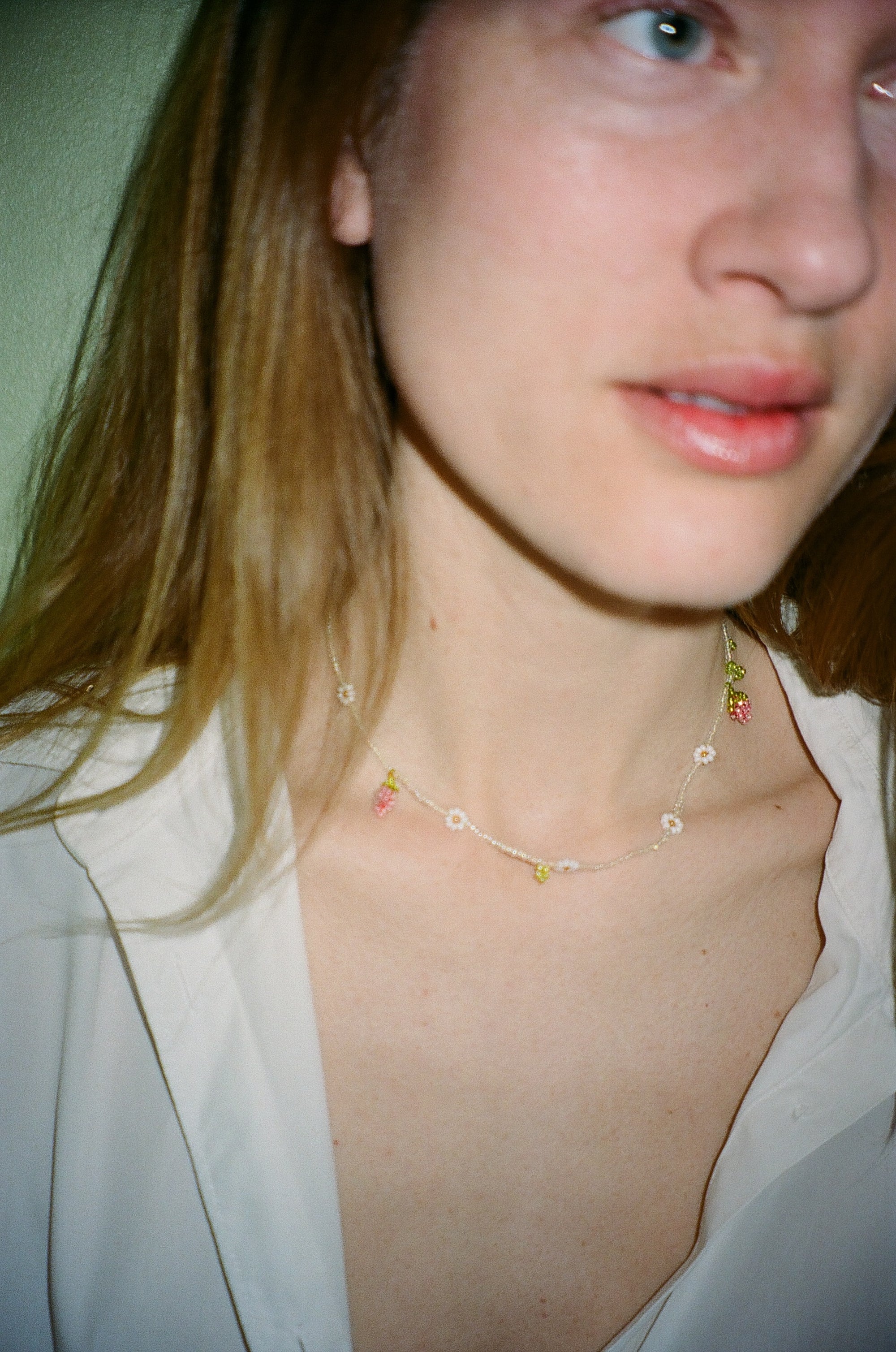 Strawberry Fruit Necklace