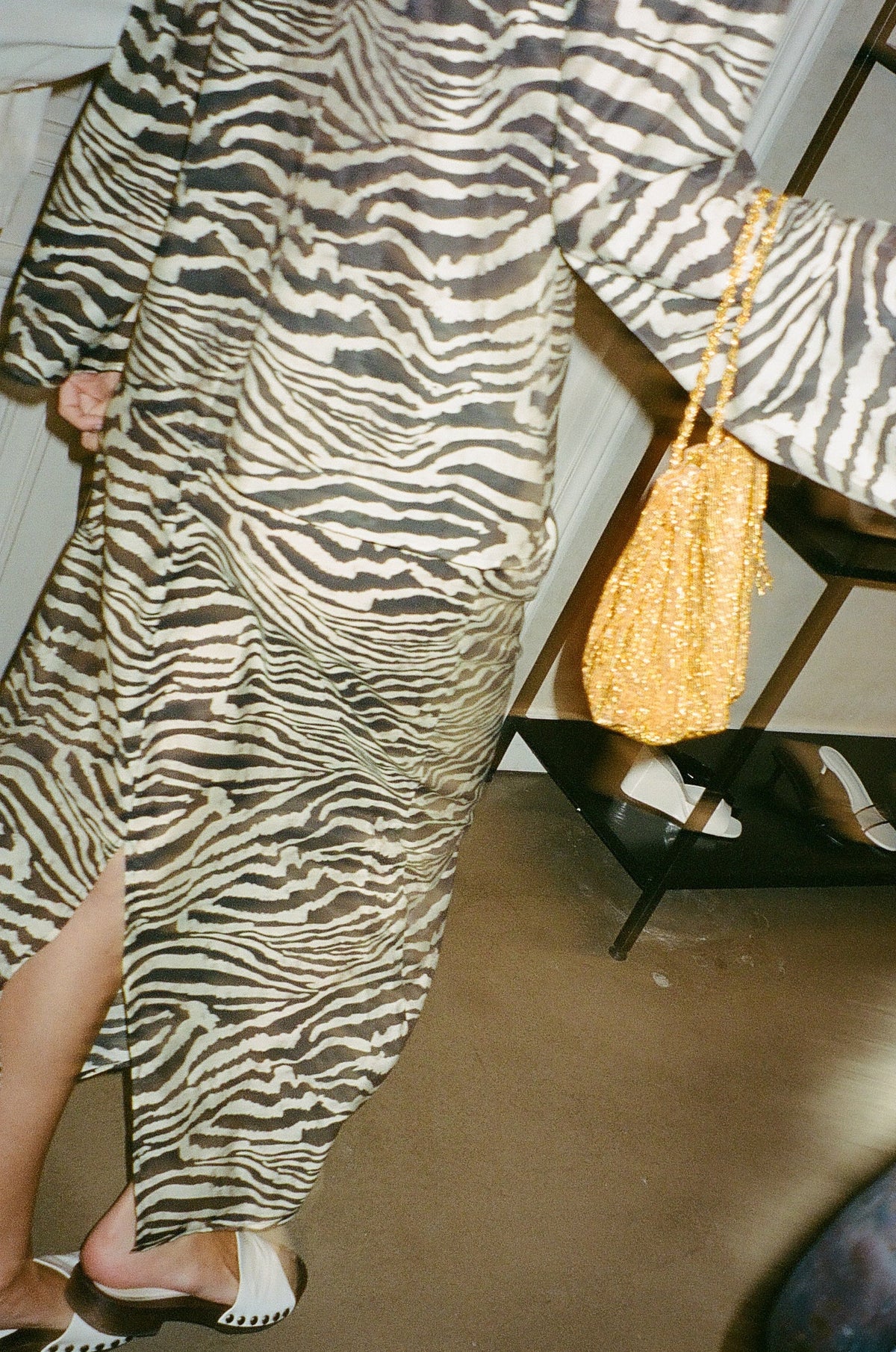 (PRE-ORDER) GOLD ROPE BEADED POUCH (MODA OPERANDI EXCLUSIVE)