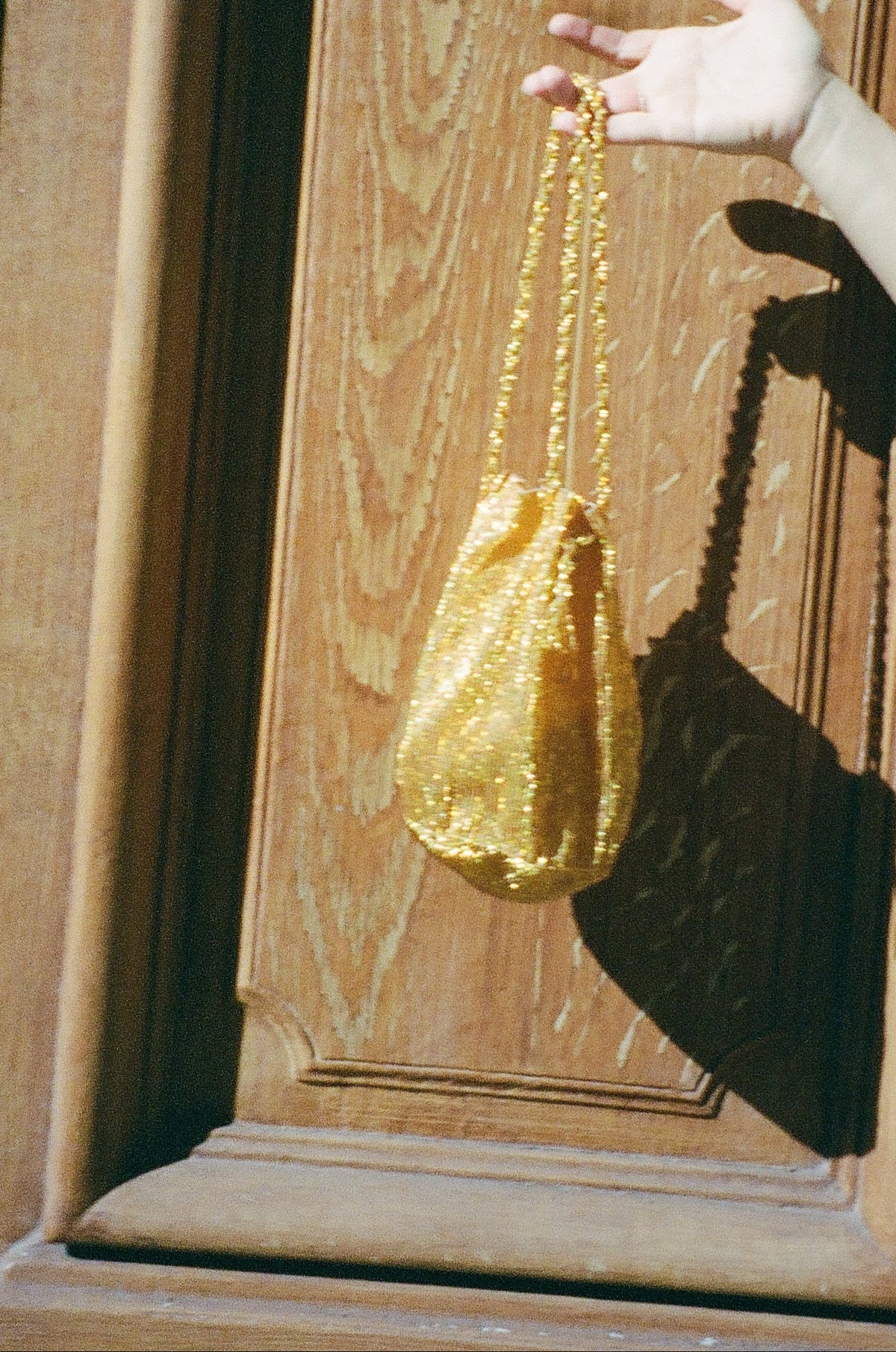 (PRE-ORDER) GOLD ROPE BEADED POUCH (MODA OPERANDI EXCLUSIVE)