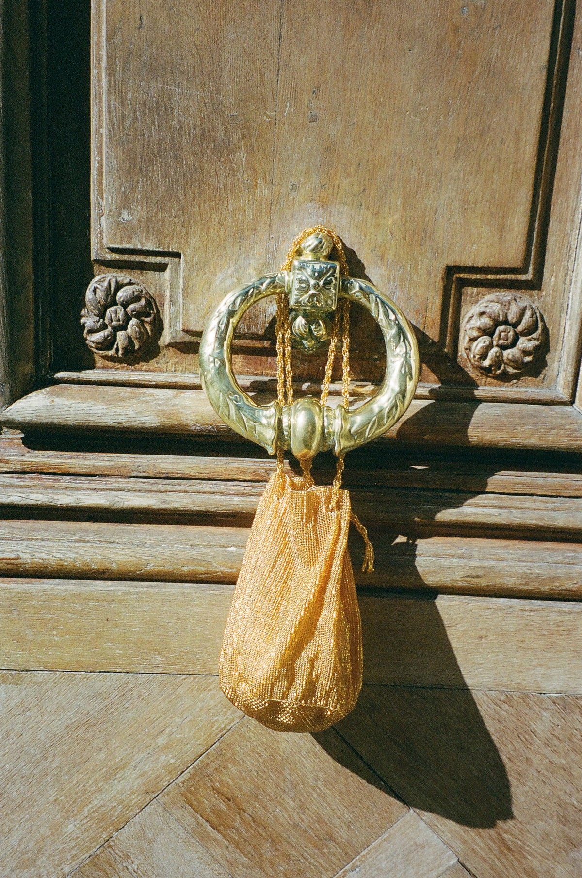 (PRE-ORDER) GOLD ROPE BEADED POUCH (MODA OPERANDI EXCLUSIVE)