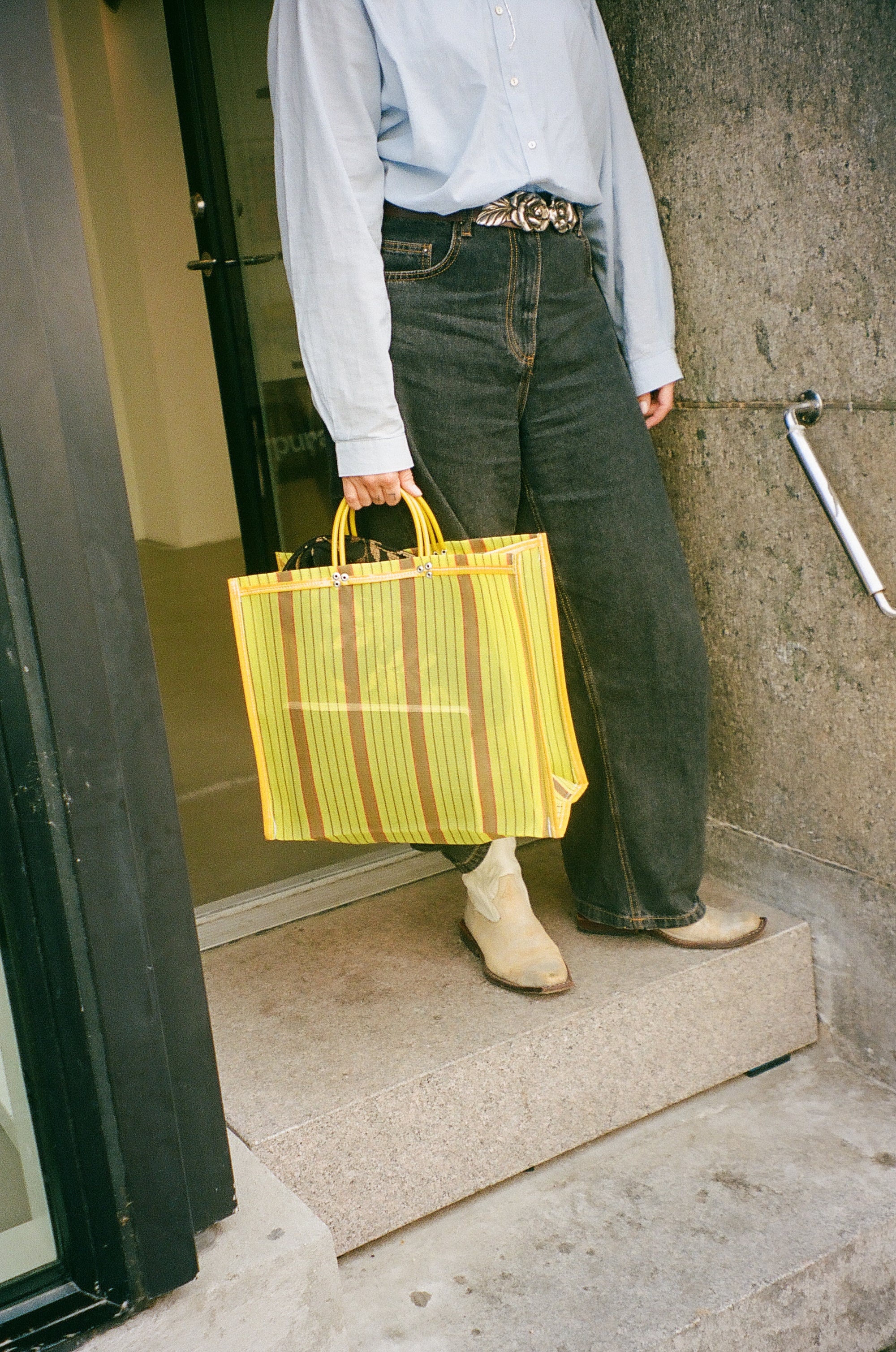 Yellow Market Tote
