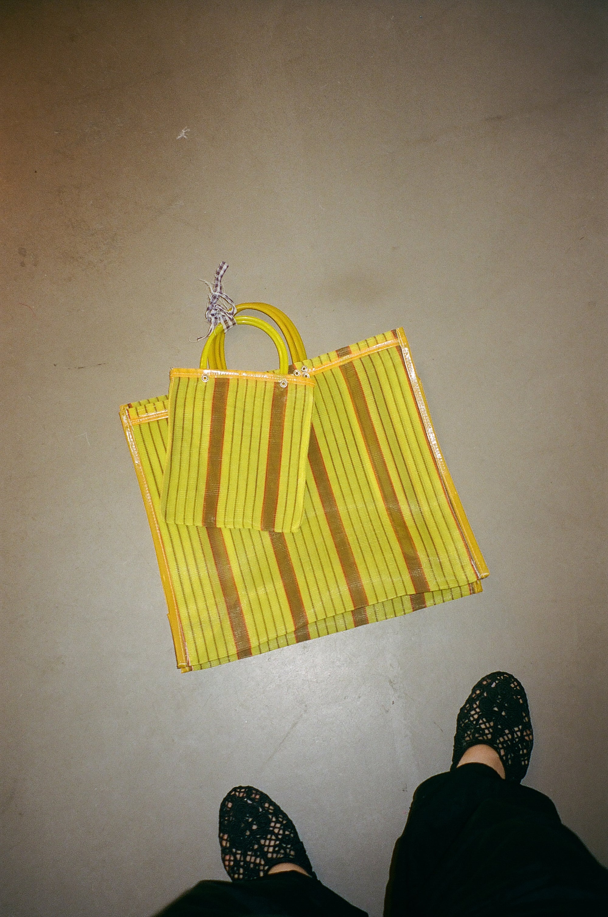 Yellow Market Tote