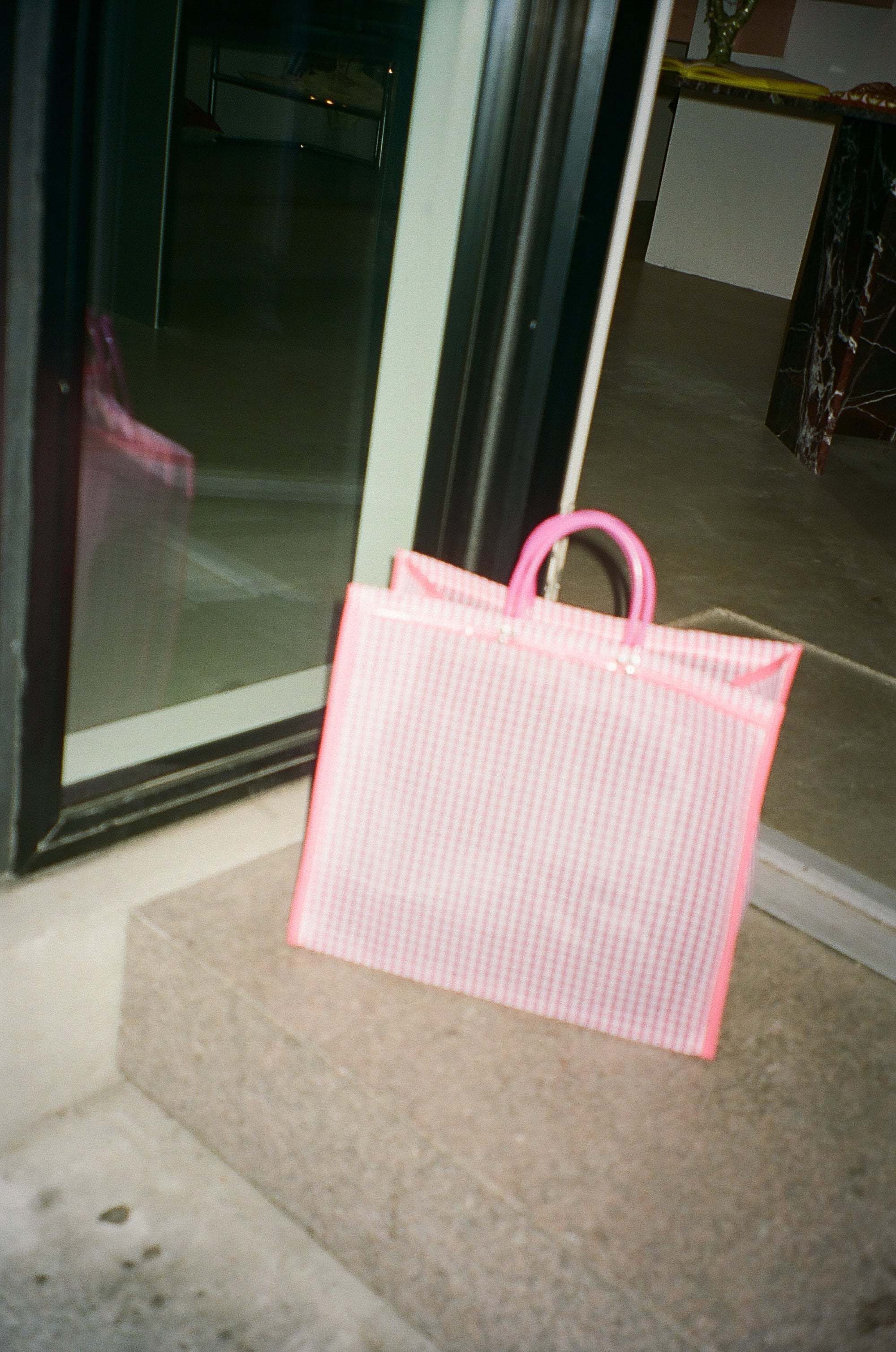 Pink Market Tote