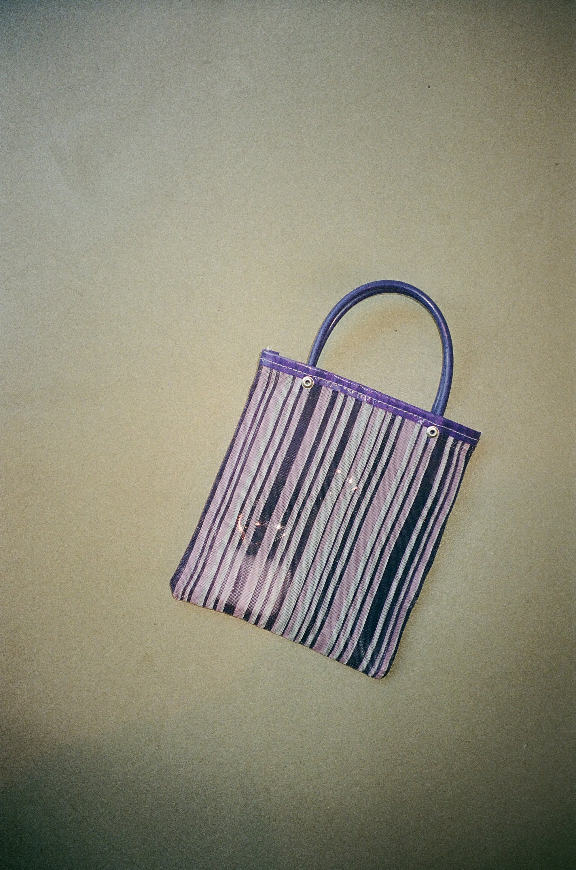 Purple Mini Market Tote