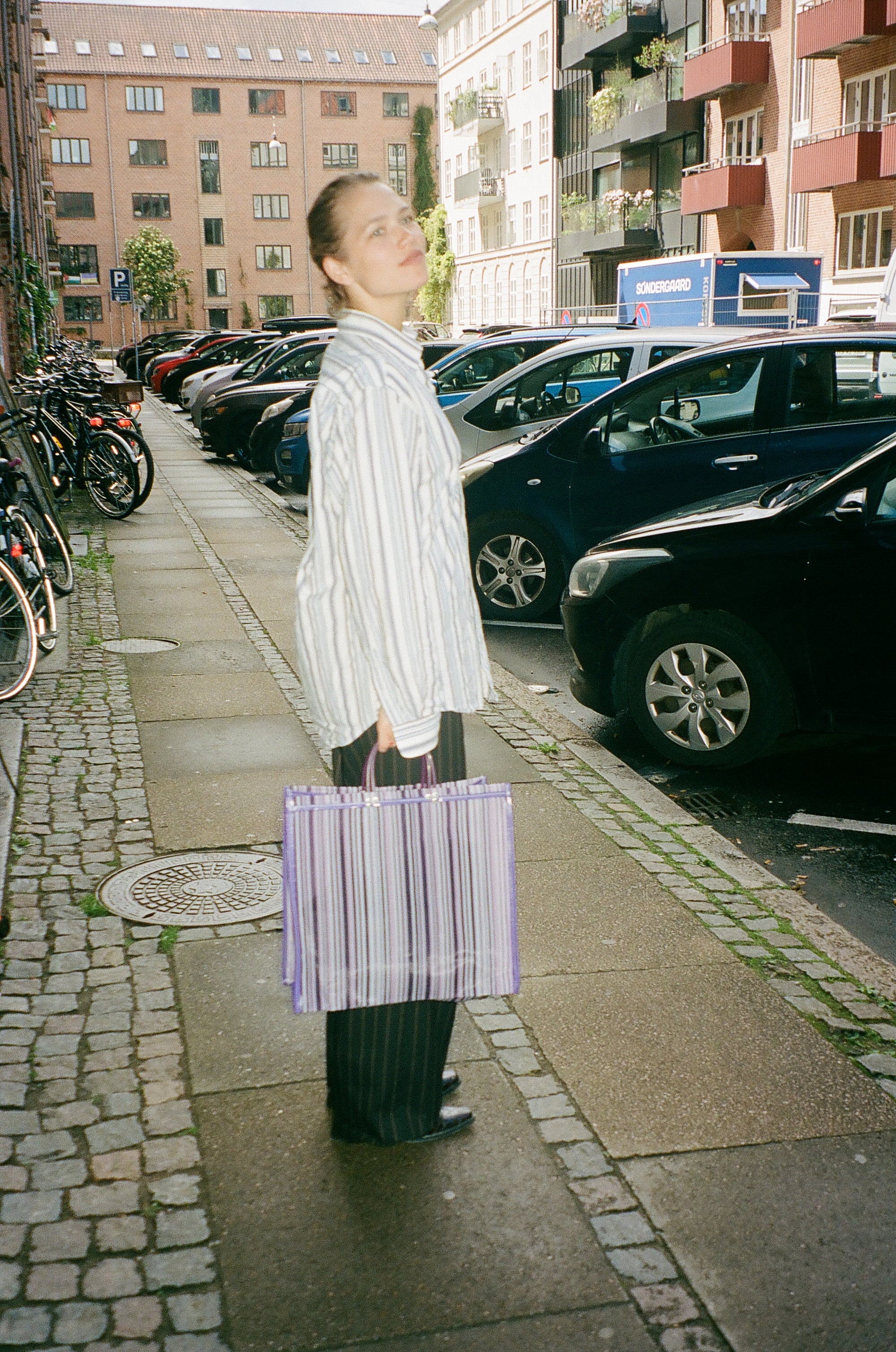 Purple Market Tote
