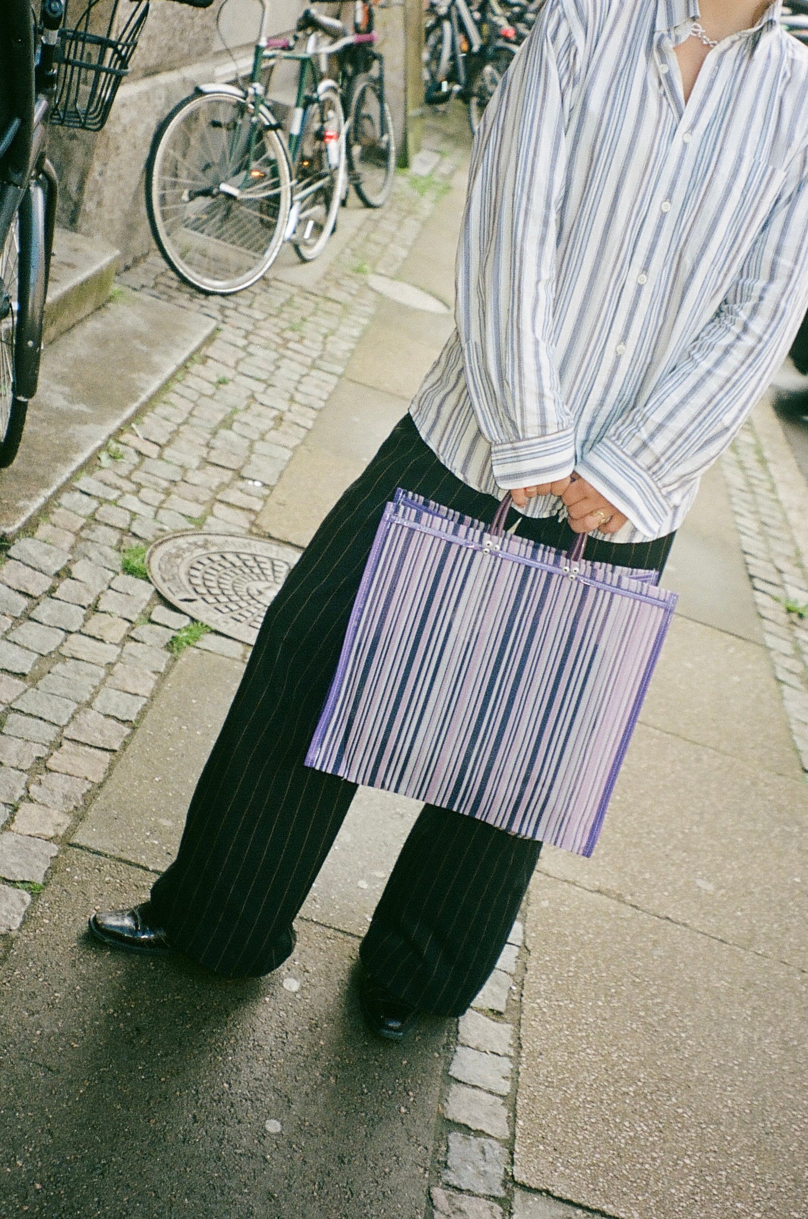 Purple Market Tote