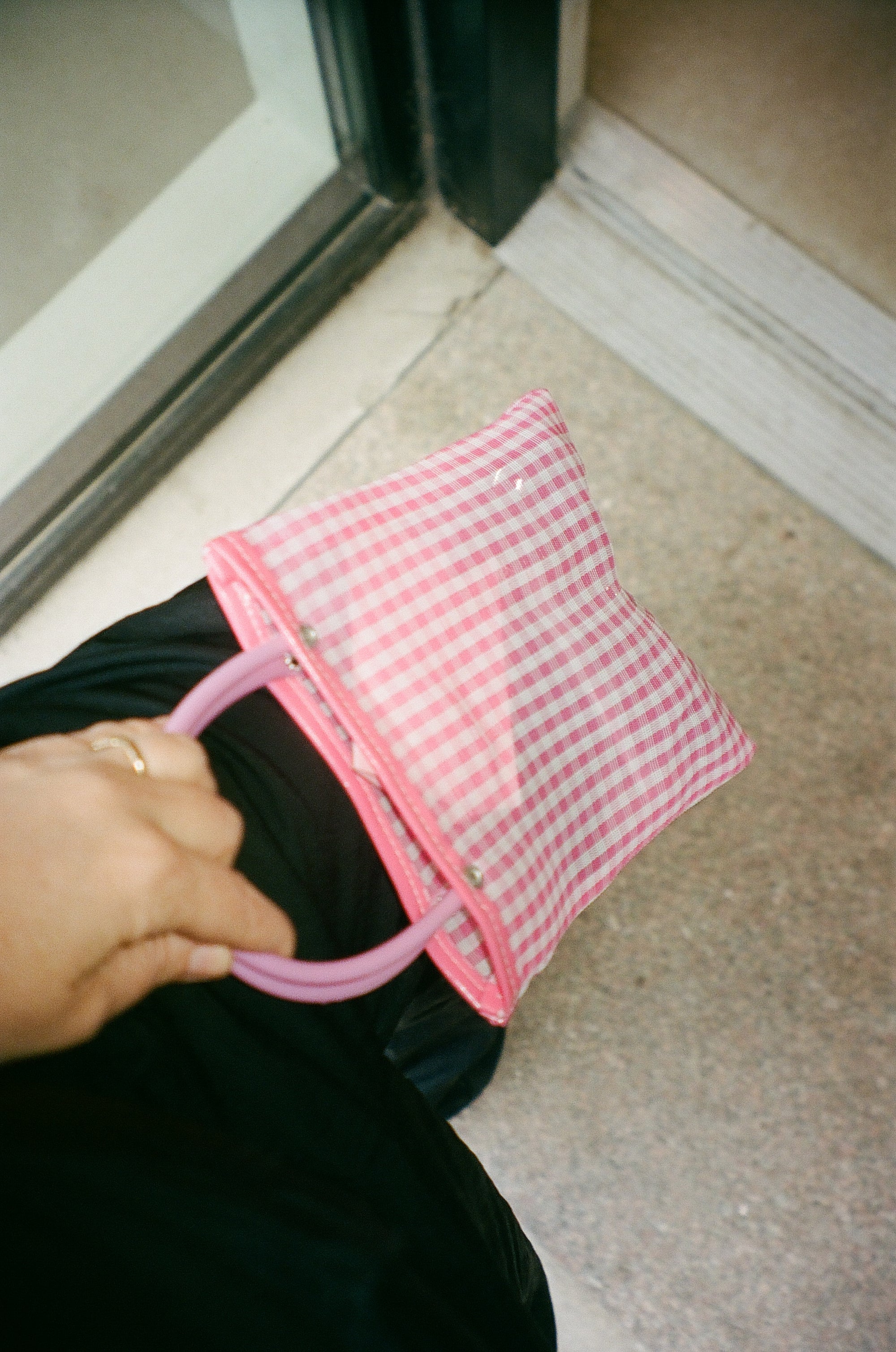 Pink Mini Market Tote