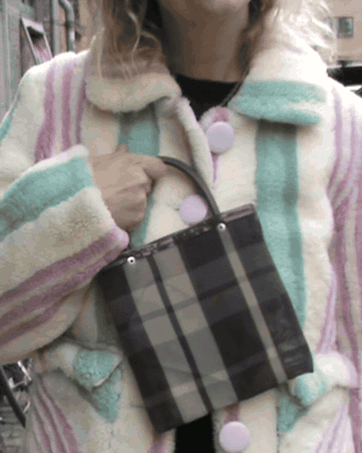 Brown Mini Market Tote
