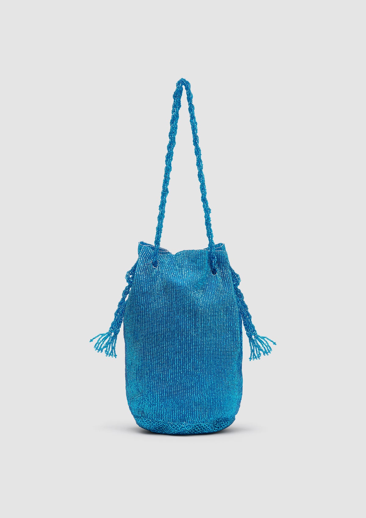 (PRE-ORDER) Blue Rope Beaded Bag