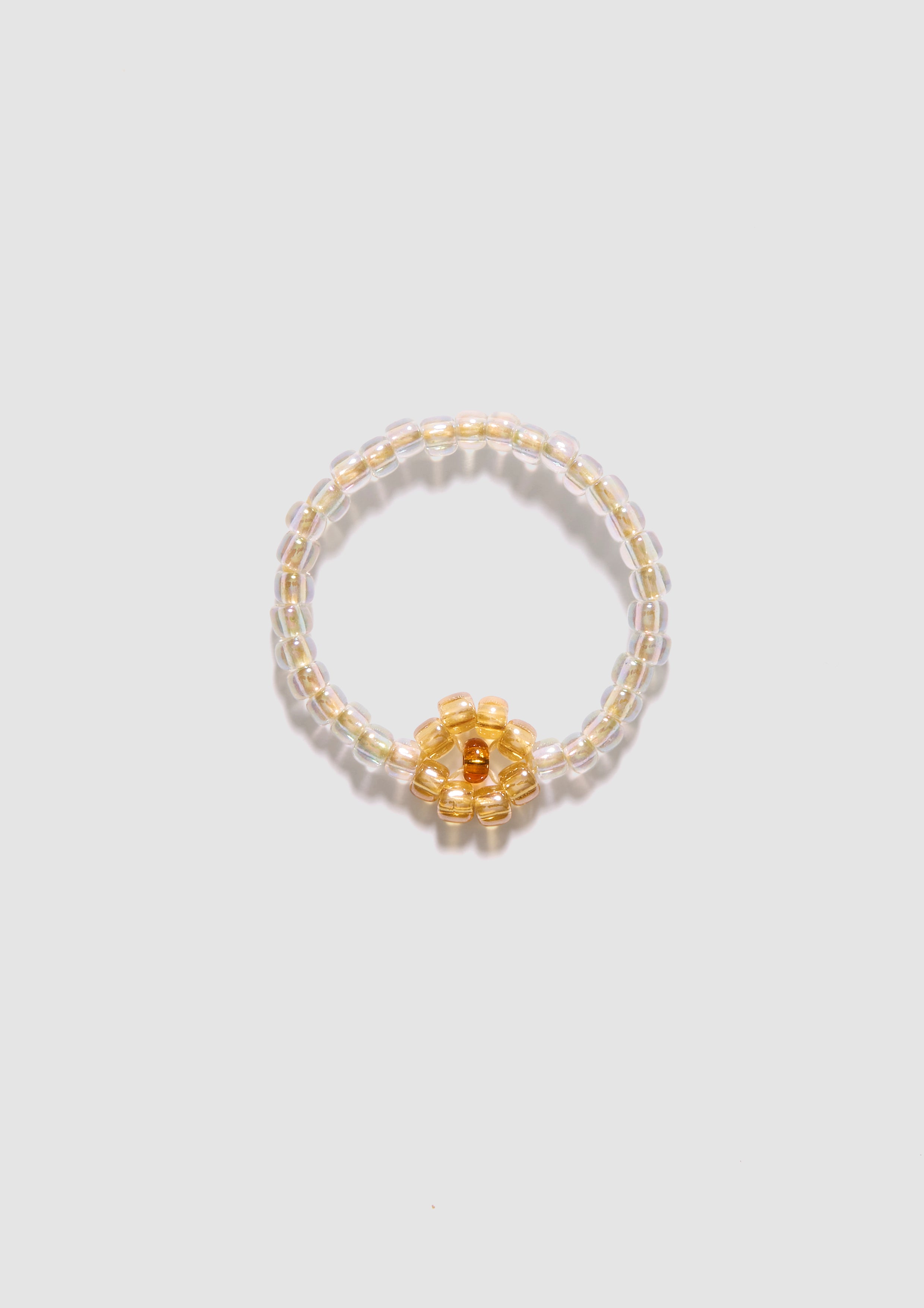 Brown Poppy Ring