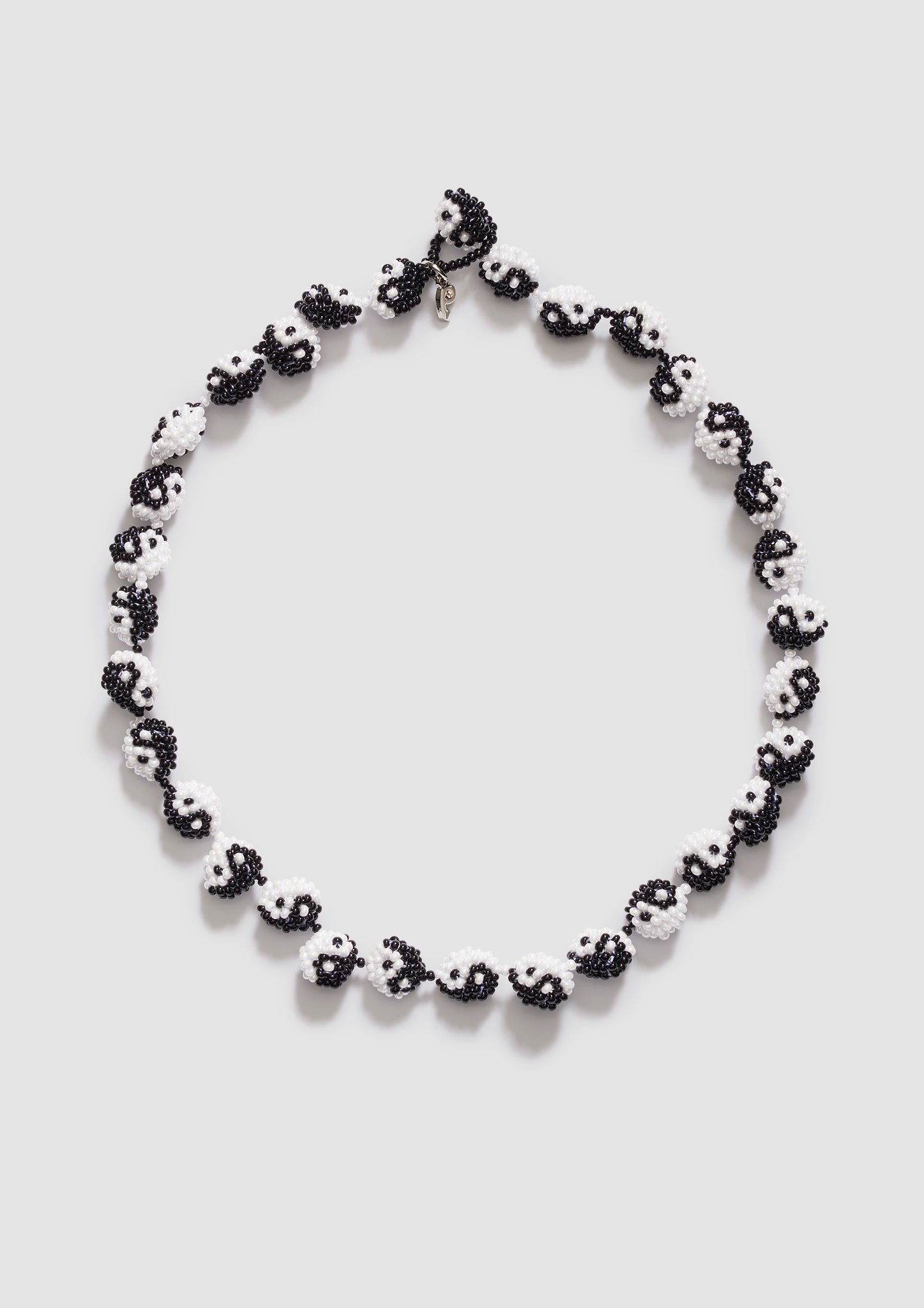 Black Yin Yang Galore Necklace