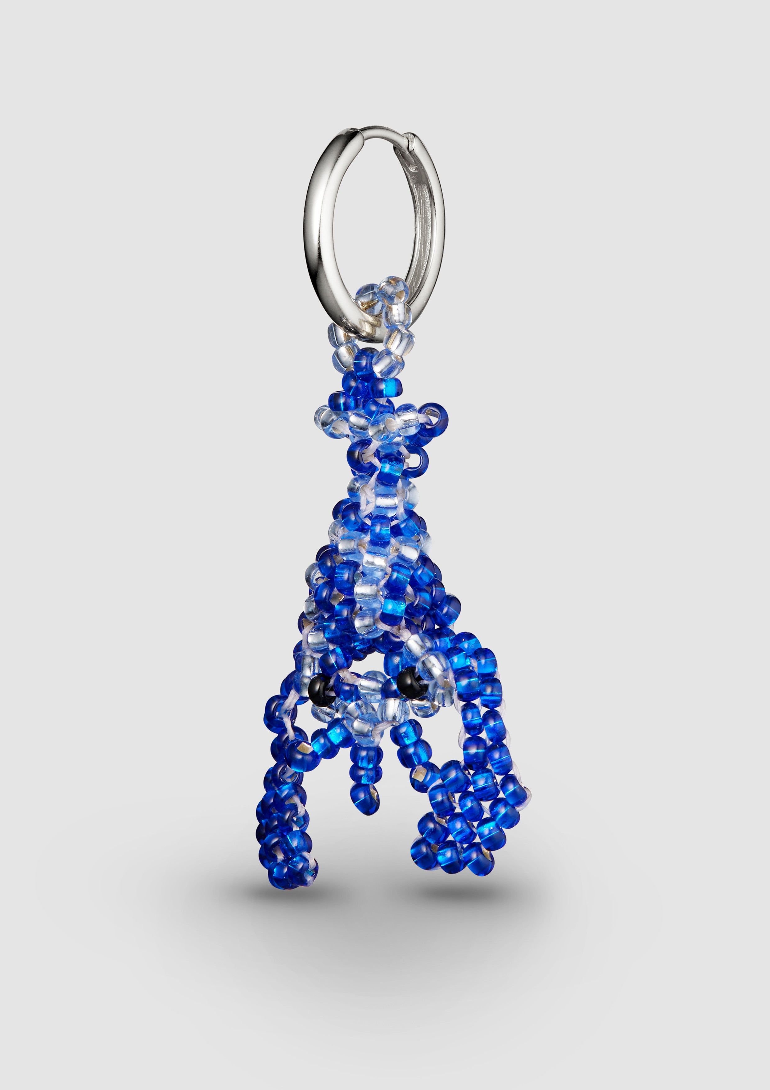Blue Lobster Earring