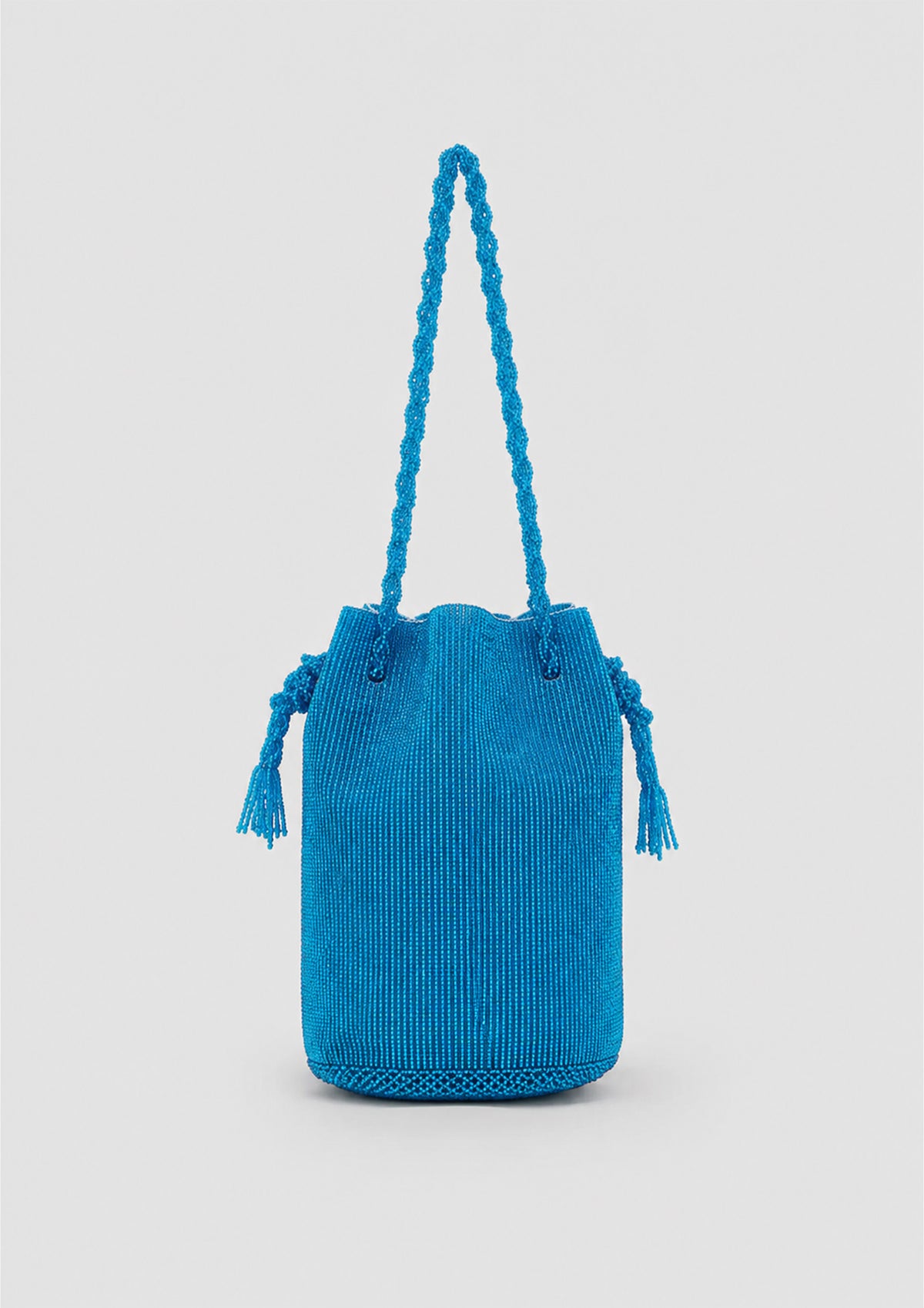 (PRE-ORDER) Blue Rope Beaded Bag