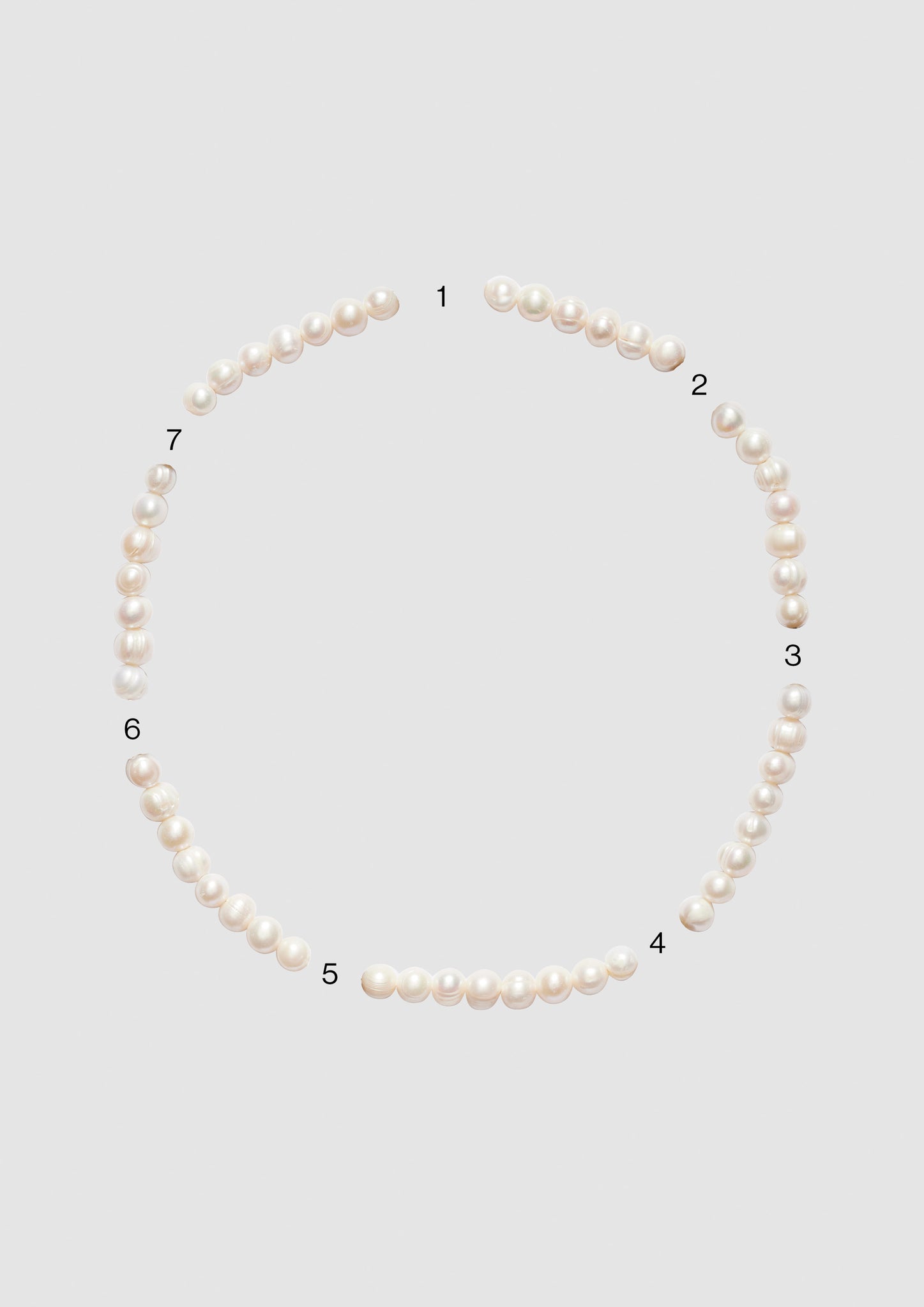 Customized Multi Pearl Necklace
