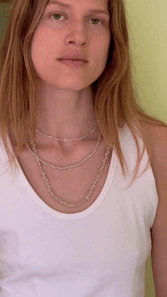 Silver Twisted Necklace