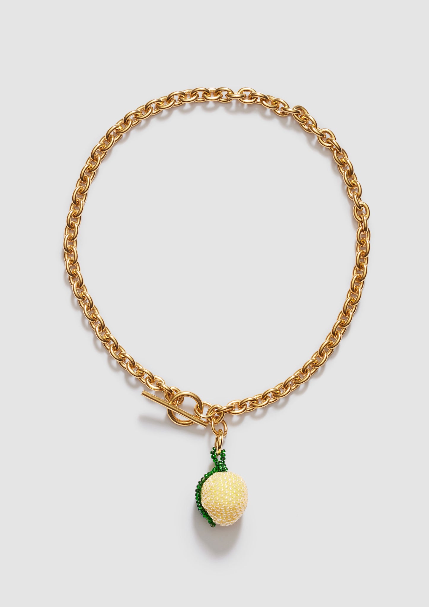 Medium Chunky Lemon Necklace