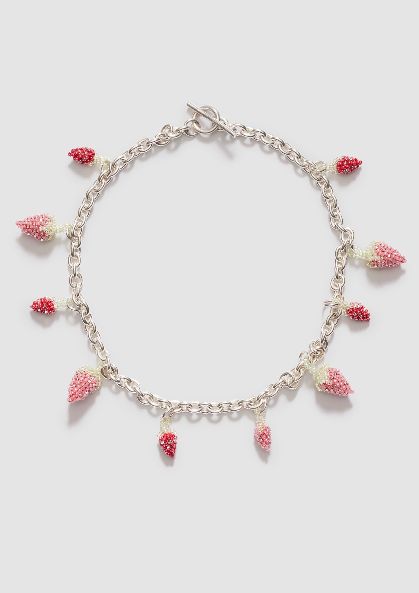 Medium Chunky Strawberry Necklace