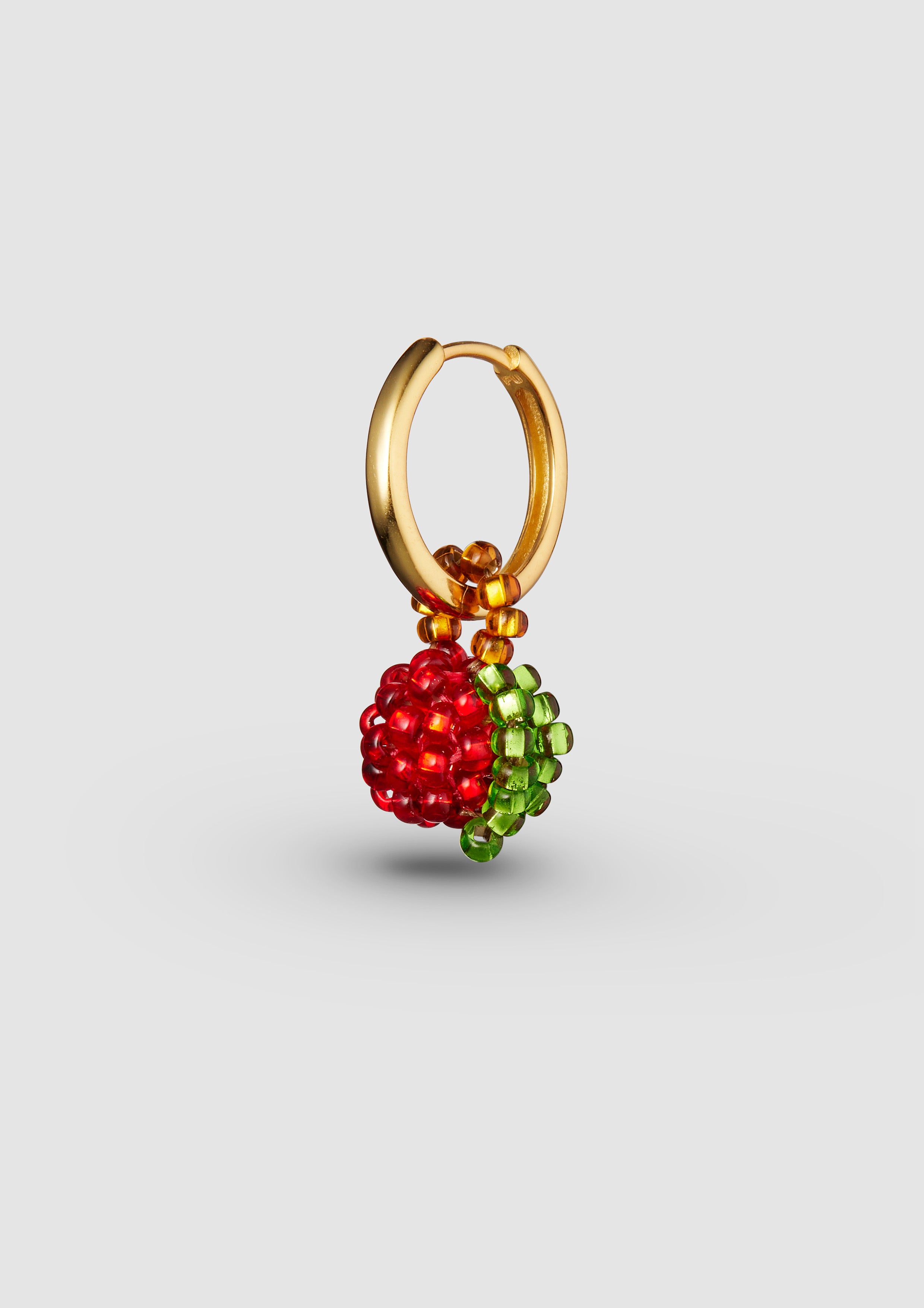 Mini Apple Earring