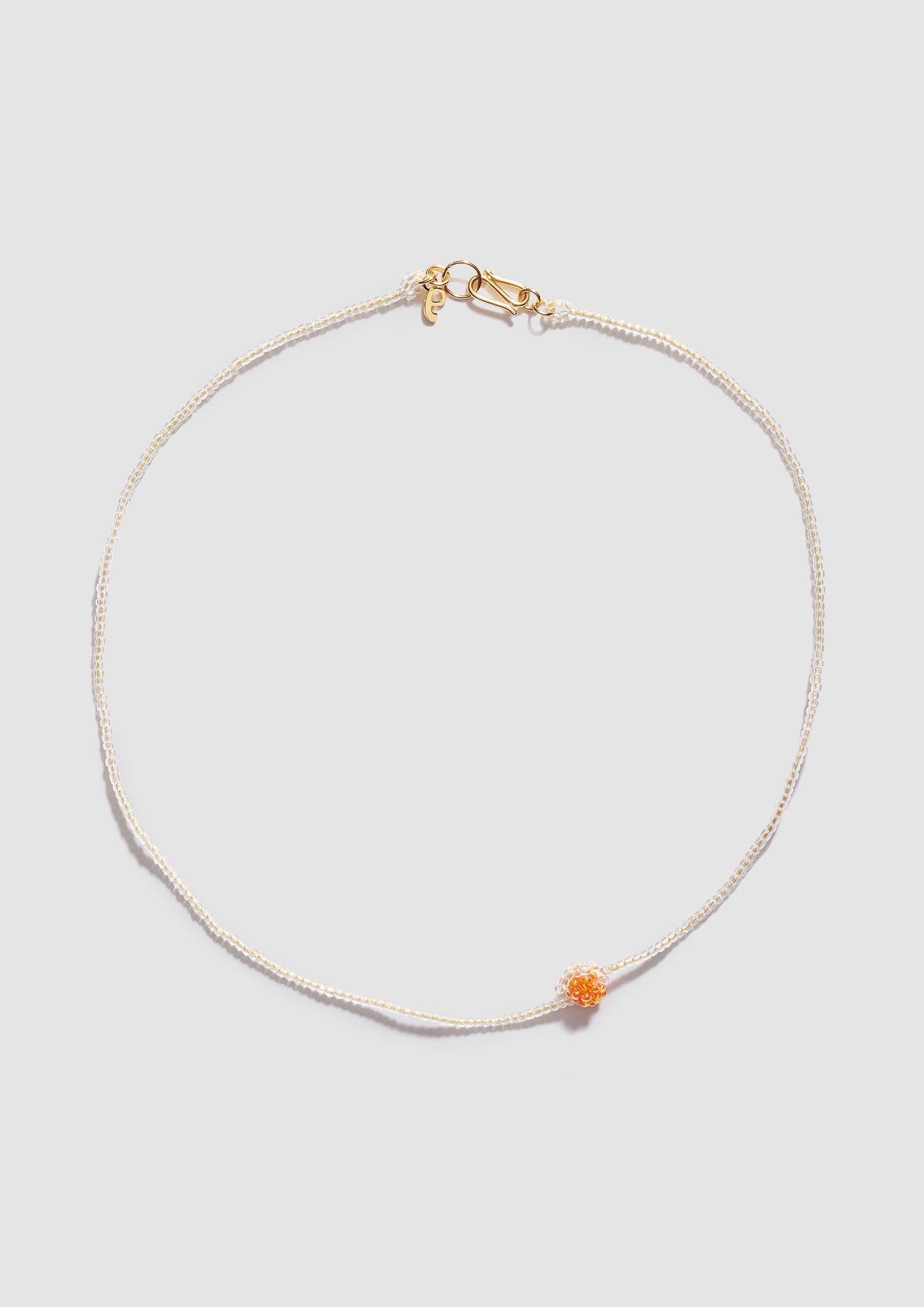 Mini Bright Orange Necklace