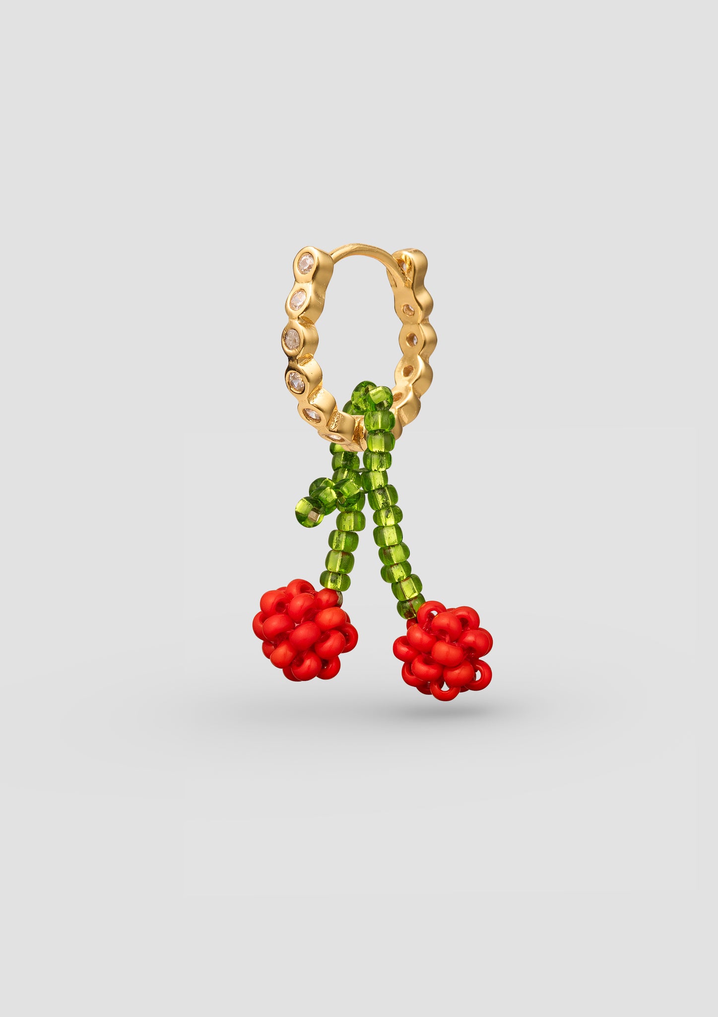 Mini Cherry Earring