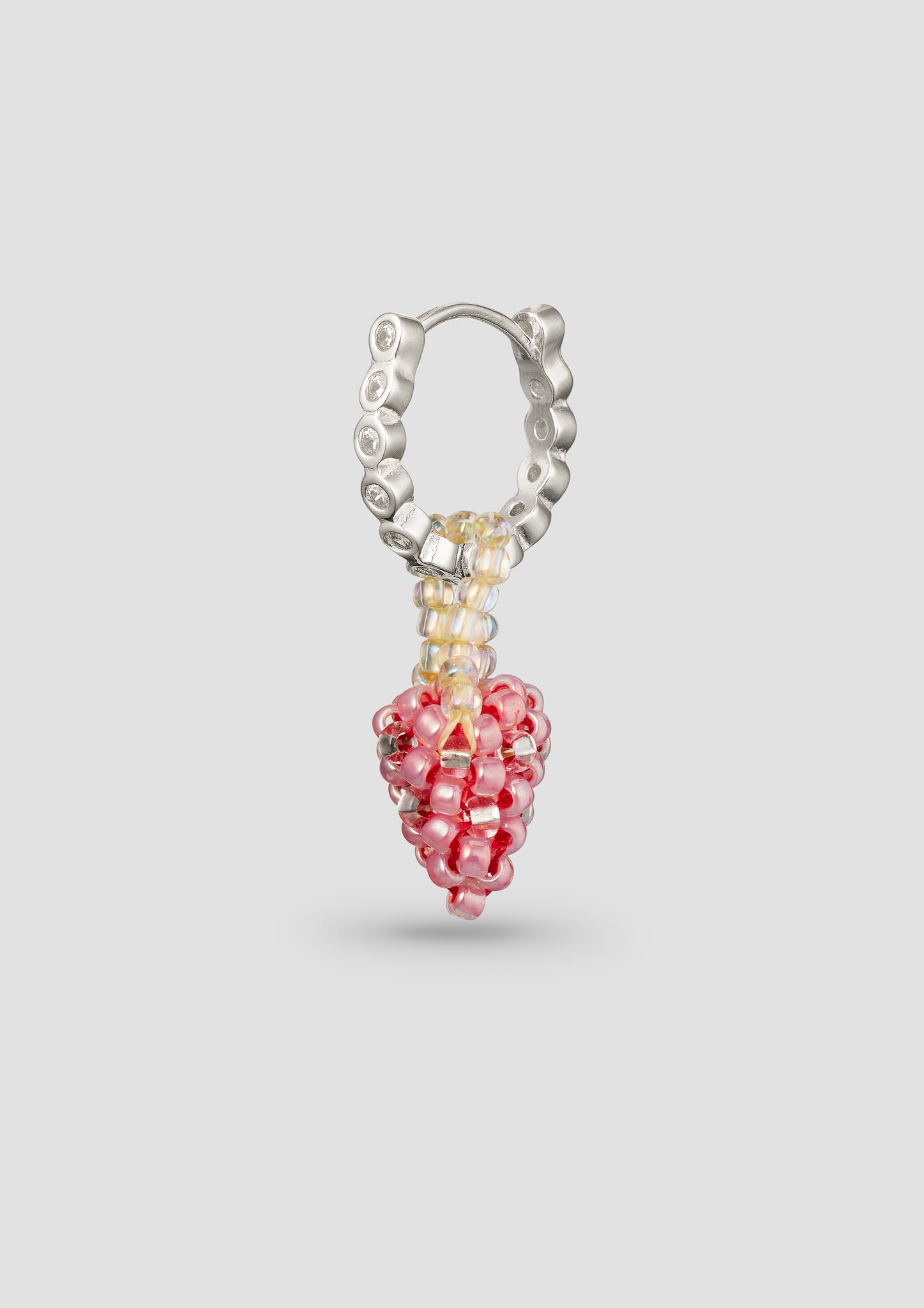 Mini Pale Strawberry Earring