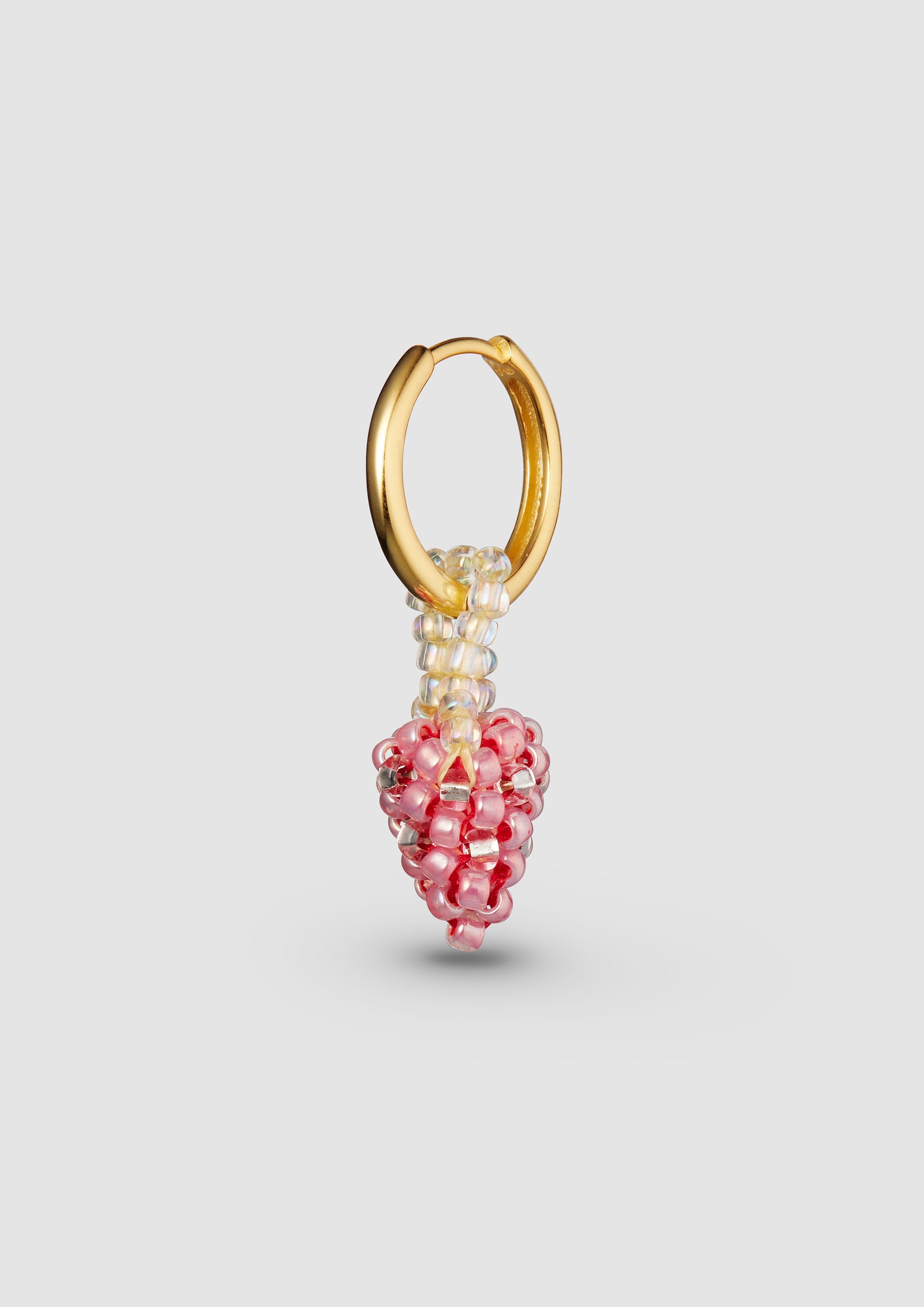 Mini Pale Strawberry Earring