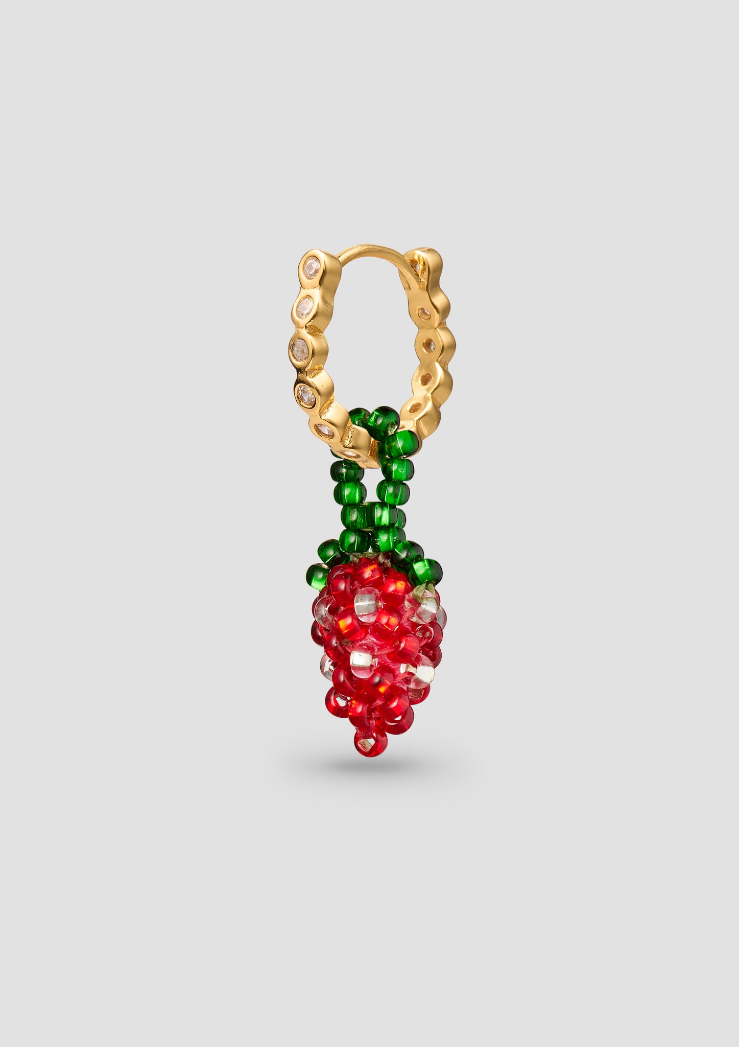 Mini Strawberry Earring