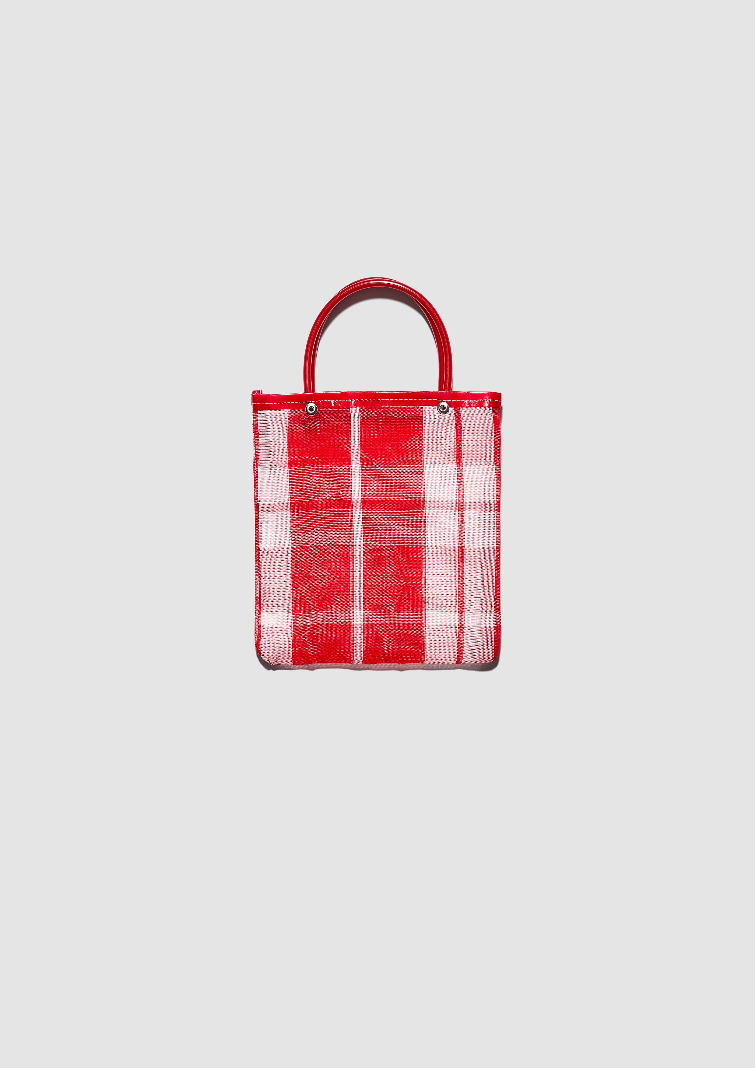 Red Mini Market Tote