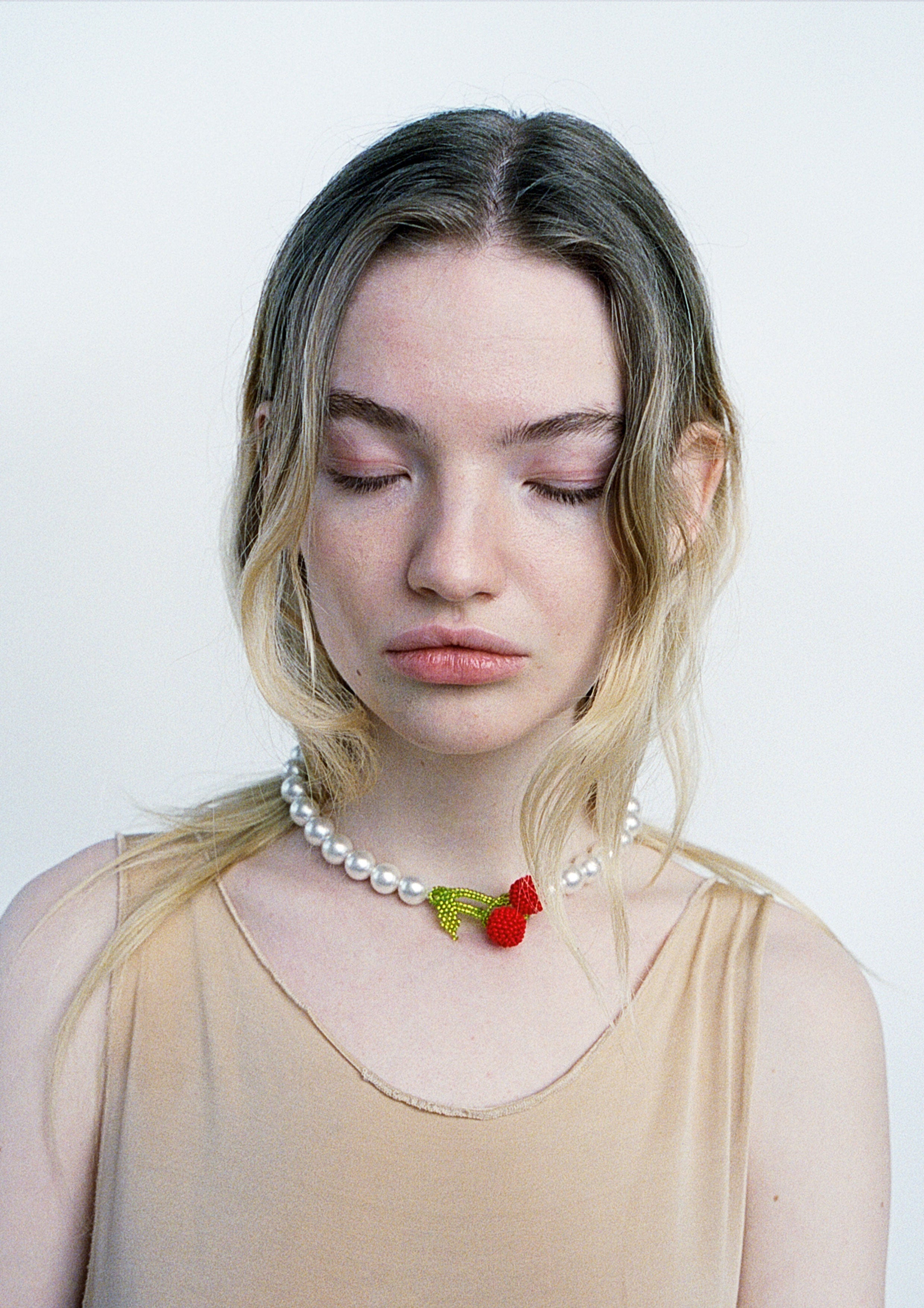 【関税込み】Pura Utz ホワイト&レッド Cherry ネックレス ALL JEWELRY – tagged