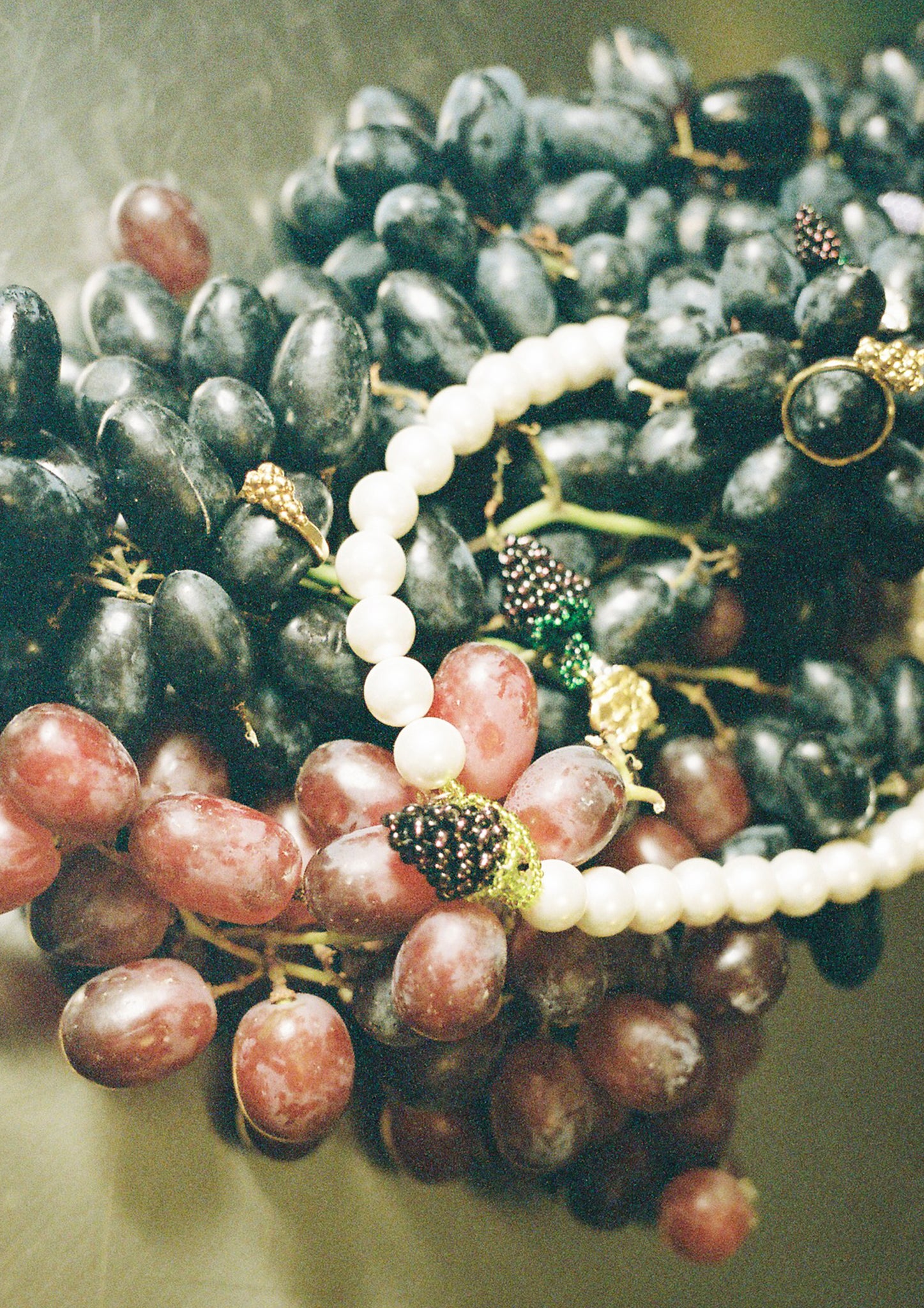 Mother of Grape Necklace