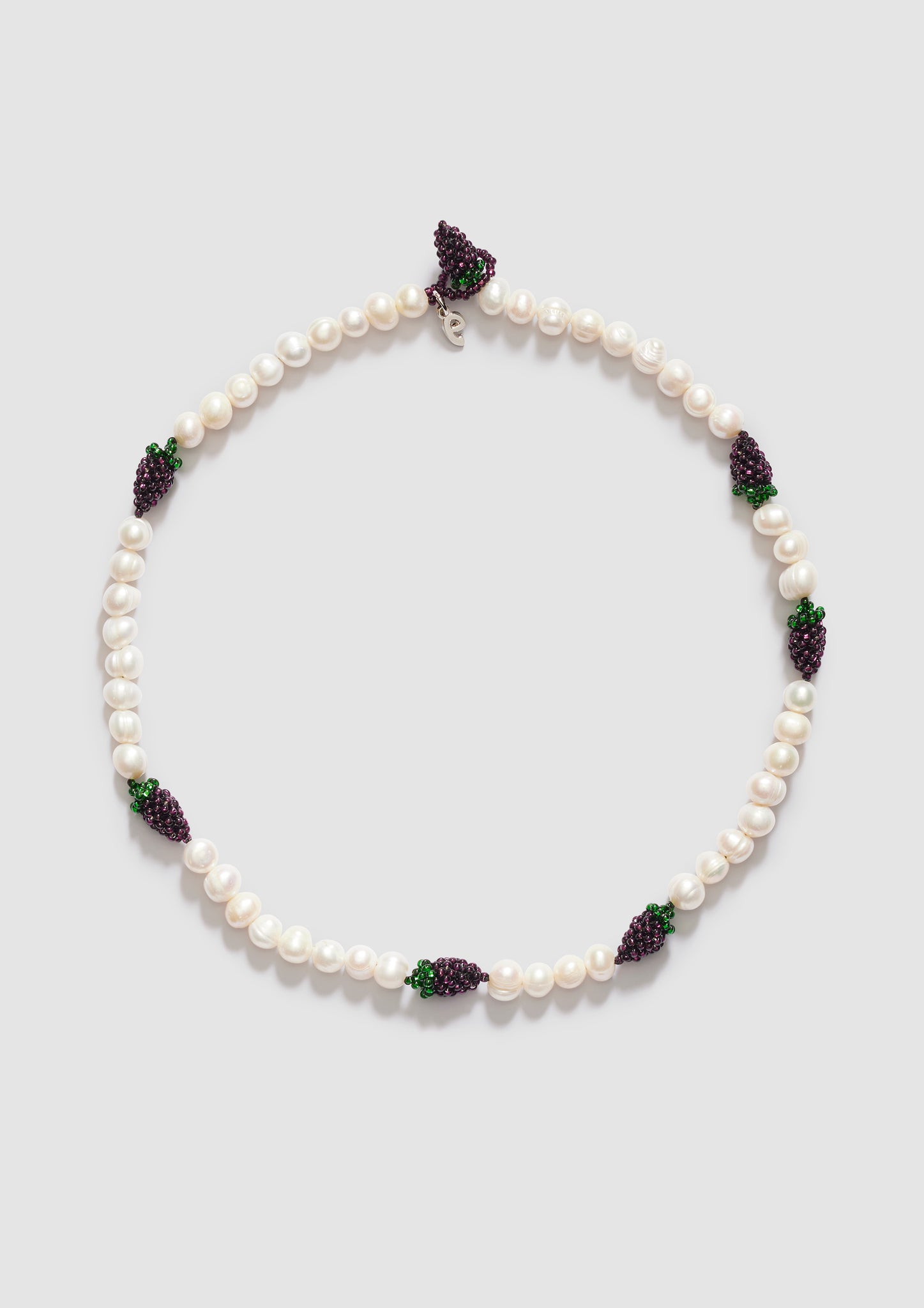 Multi Pearl Grape Necklace