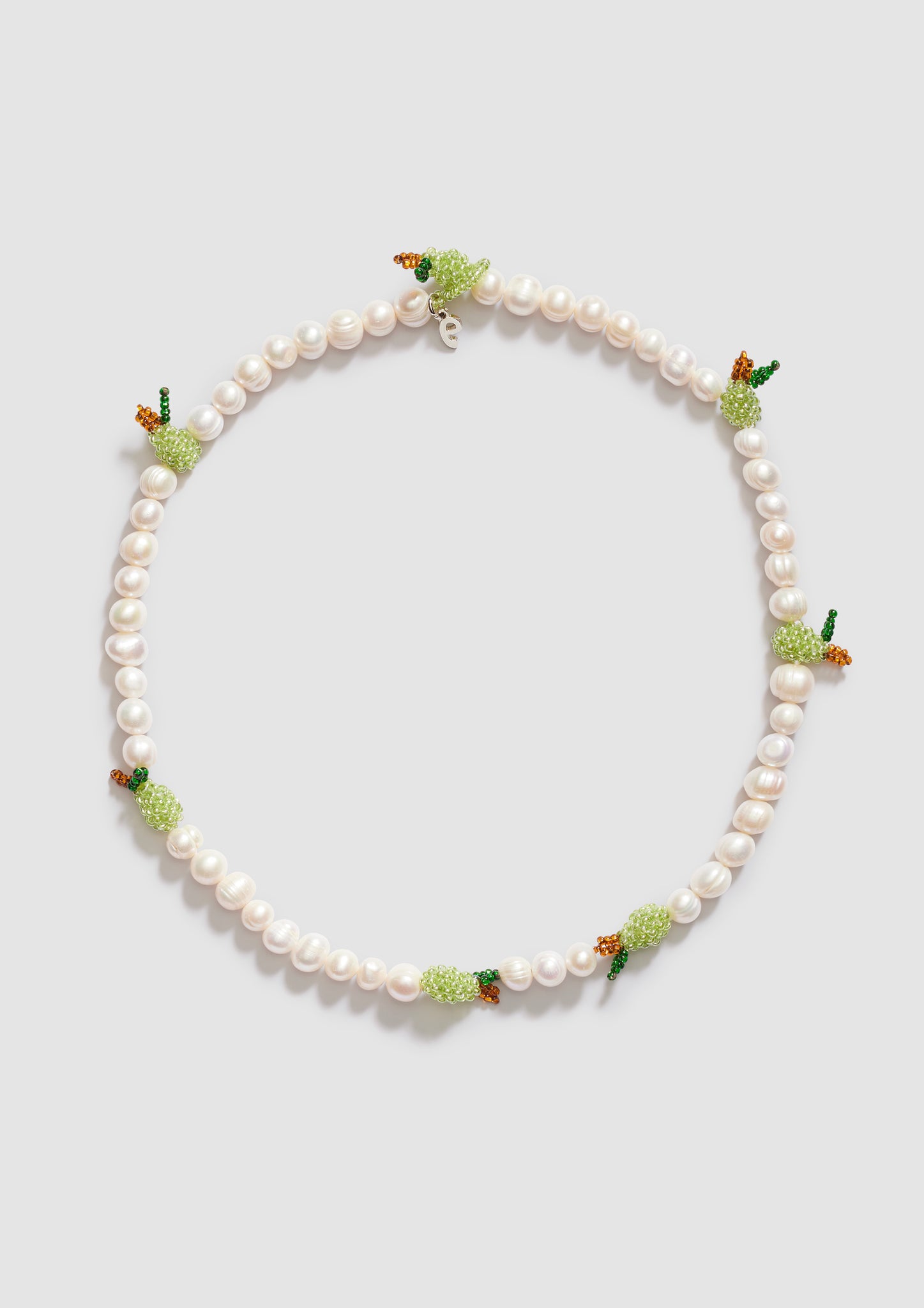 Multi Pearl Pear Necklace