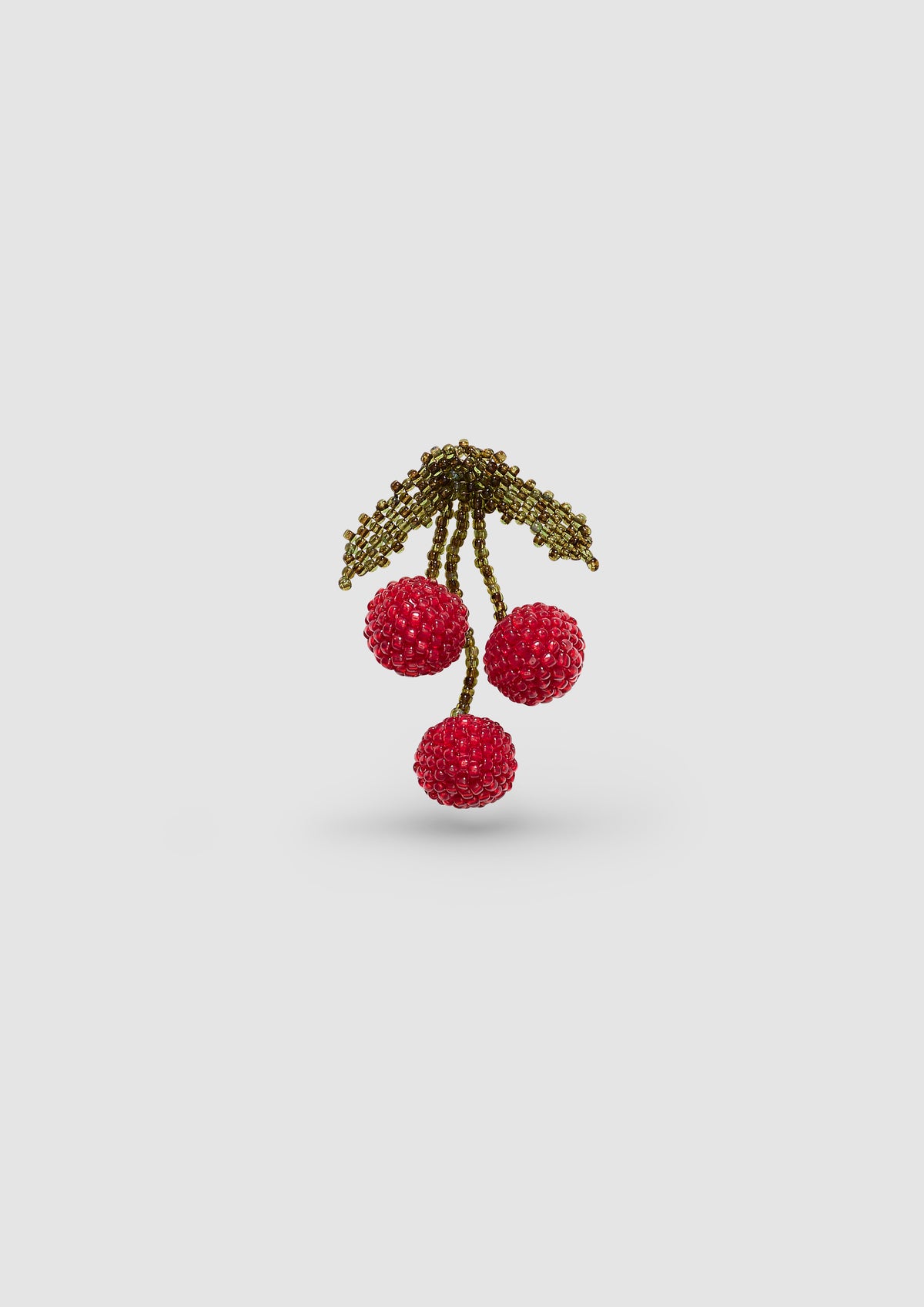 Festive Cherries Brooch