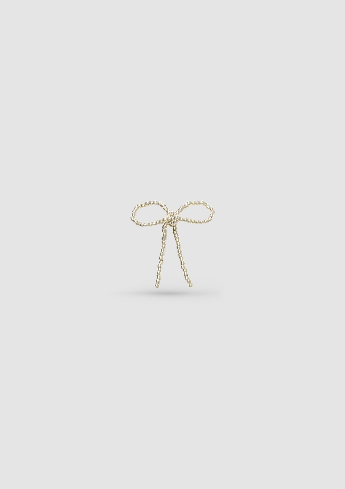 SILVER BOW EAR STICKS