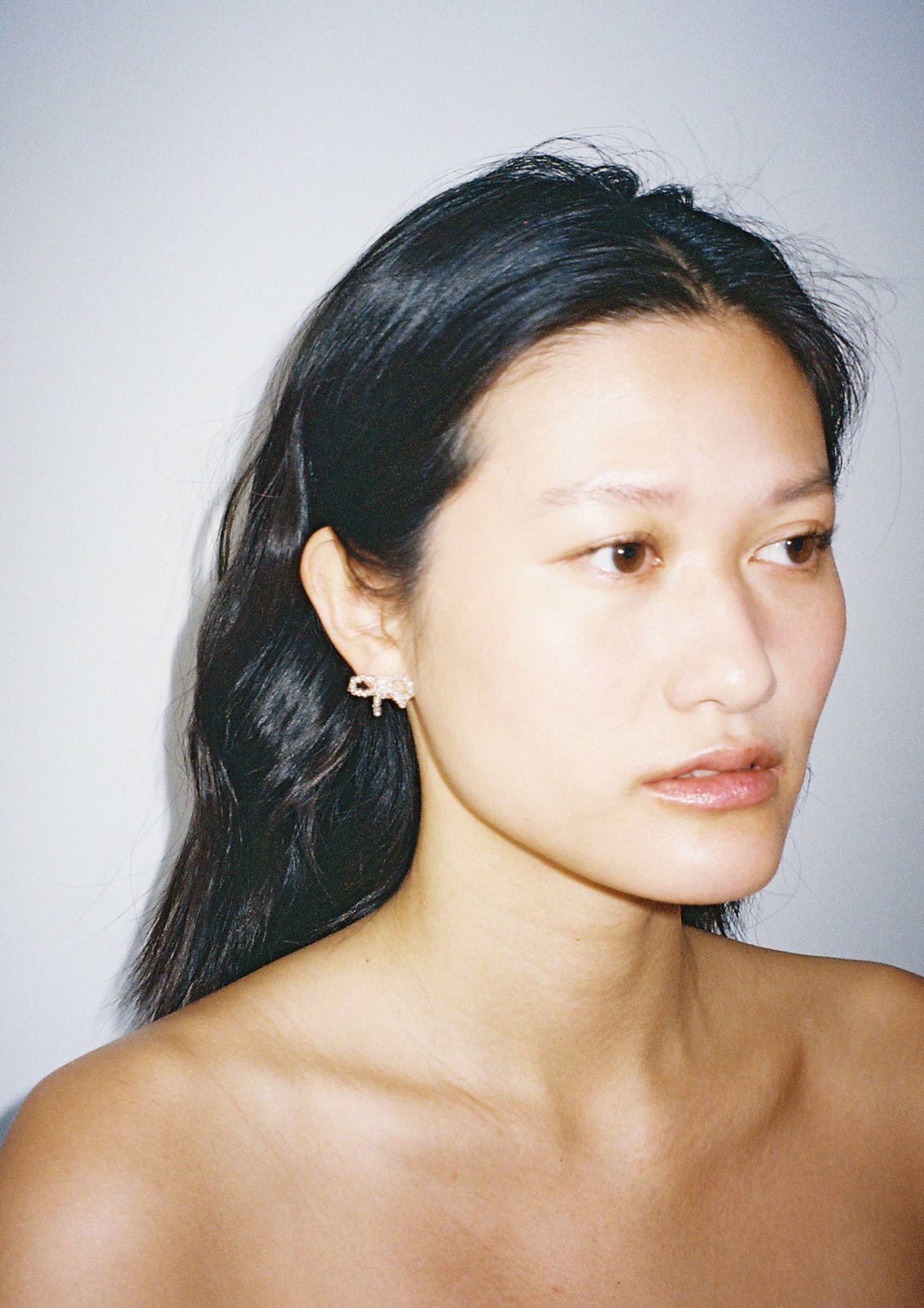 Mini Bow Ear Stick