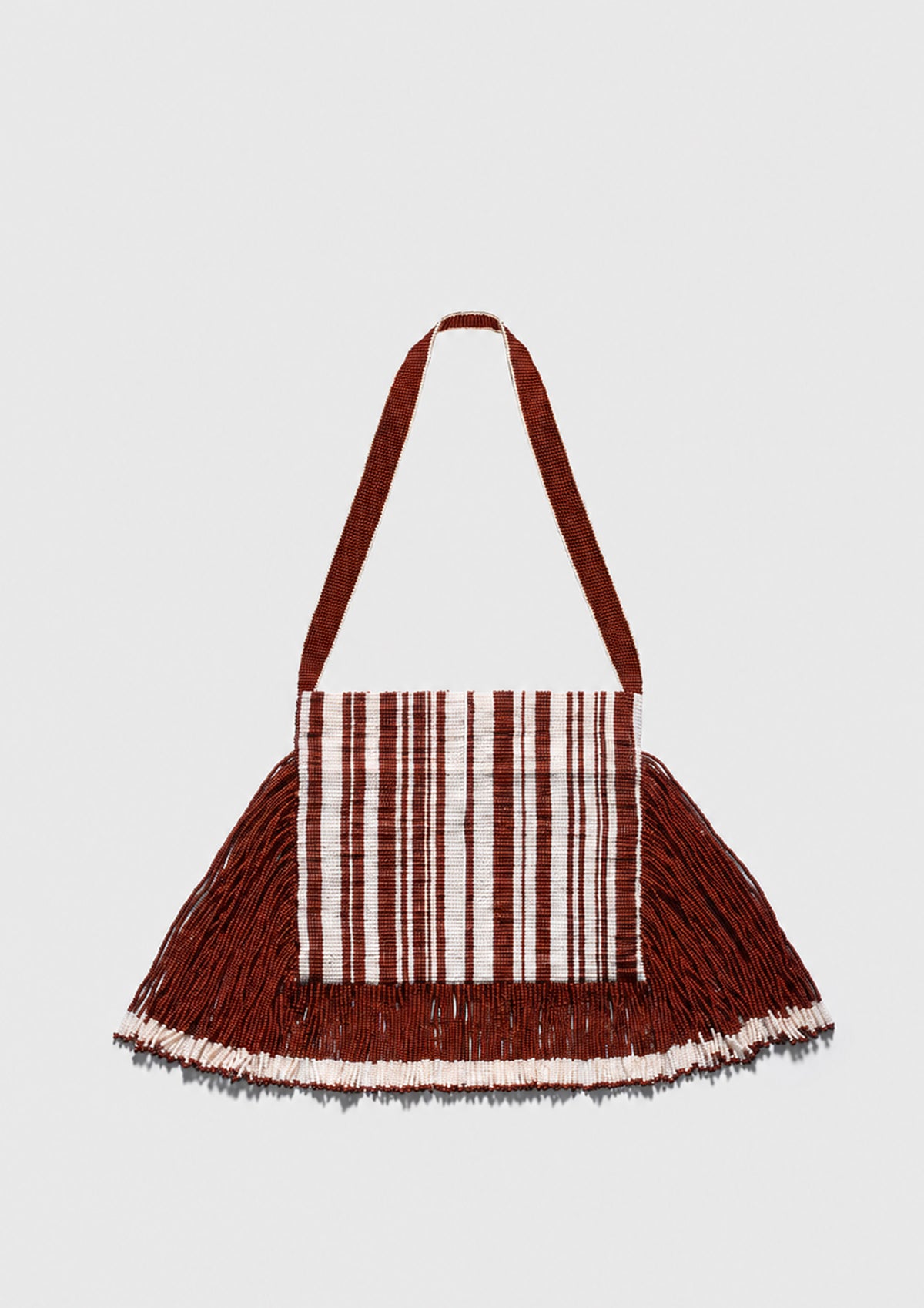 Brown Fringe Bag