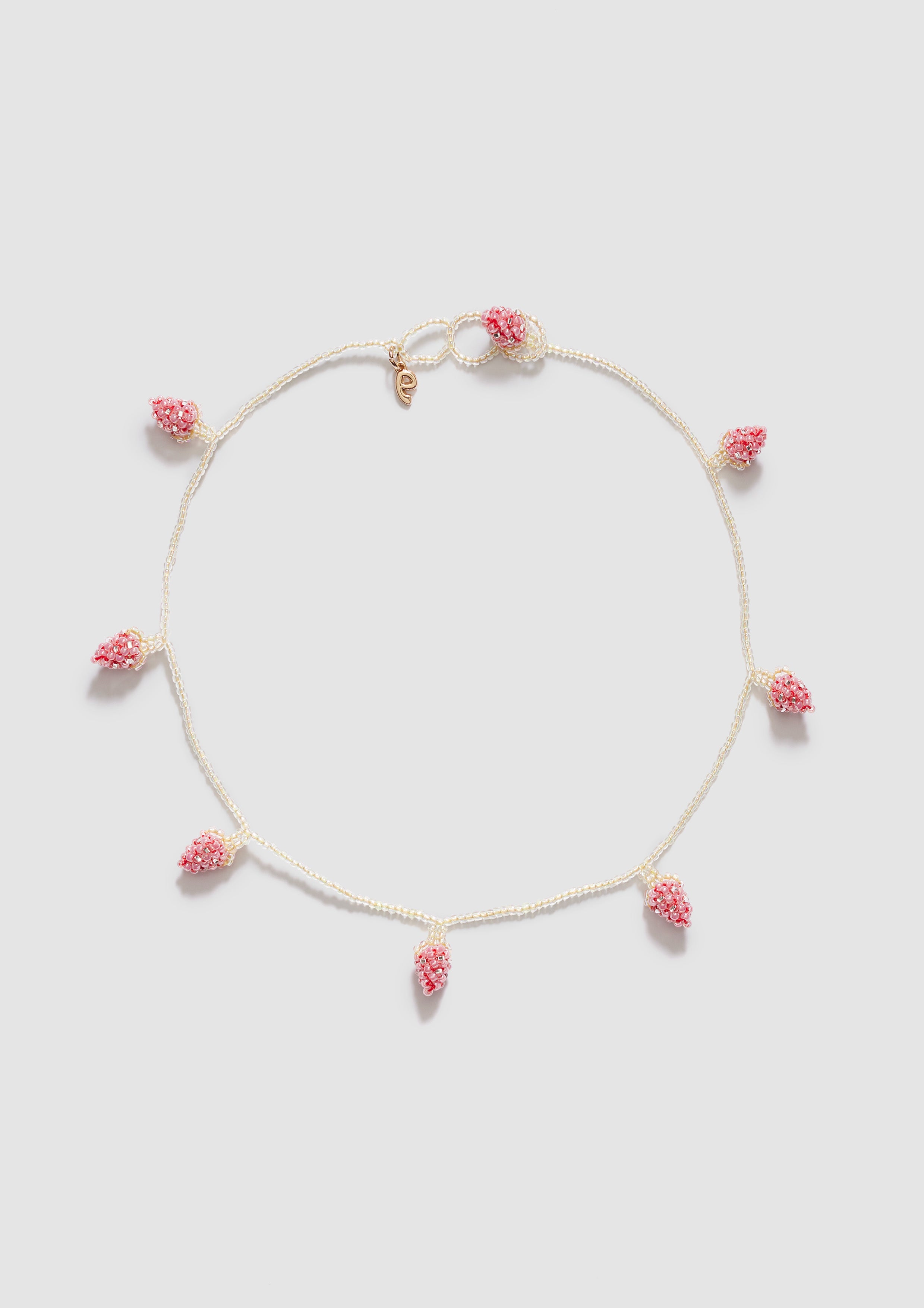 Pale Strawberry Necklace