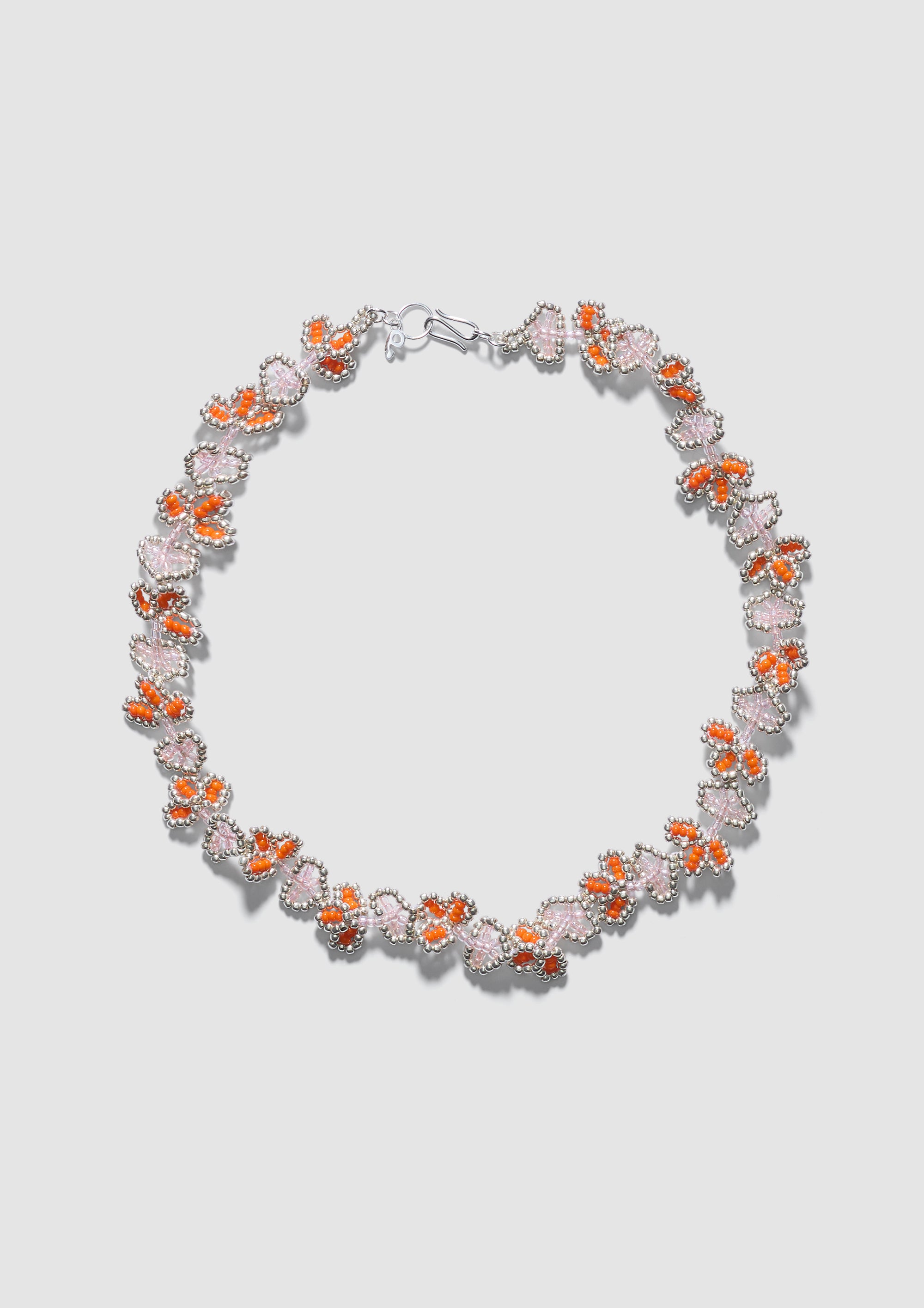 Orange Flor Necklace